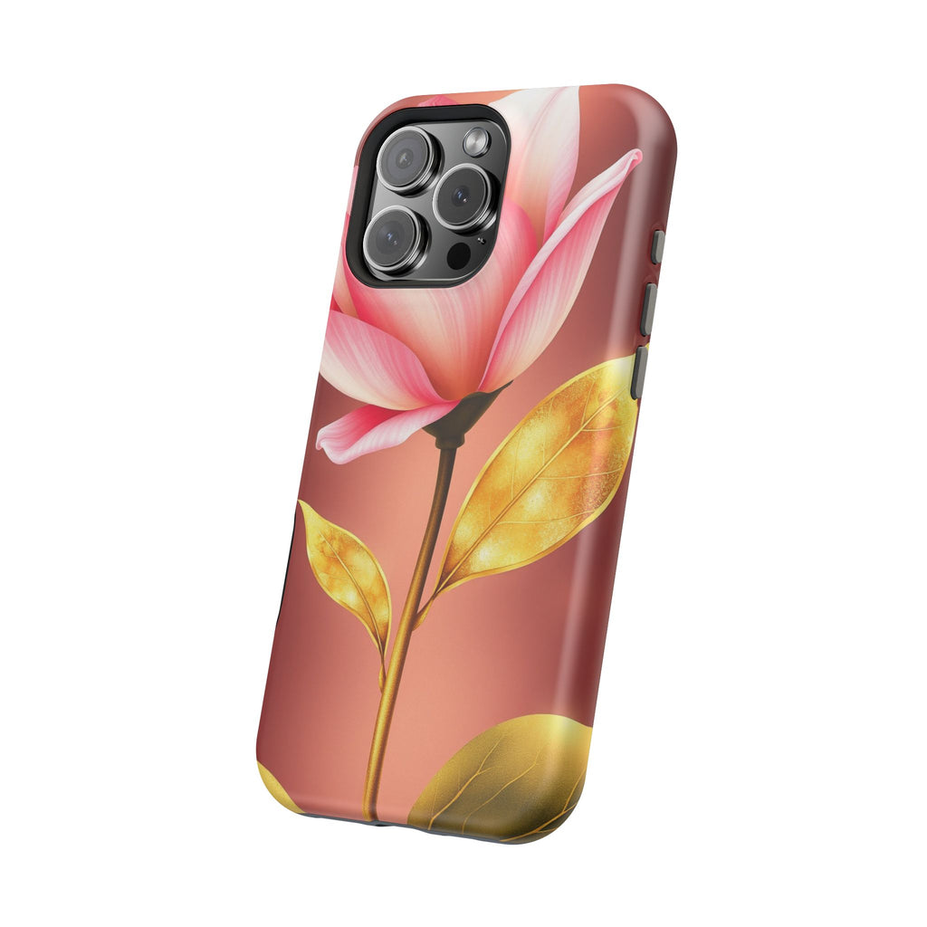 iPhone Dreamy Bloom and Leaf Design 14 Slim Everyday Designer Case · iPhone Case