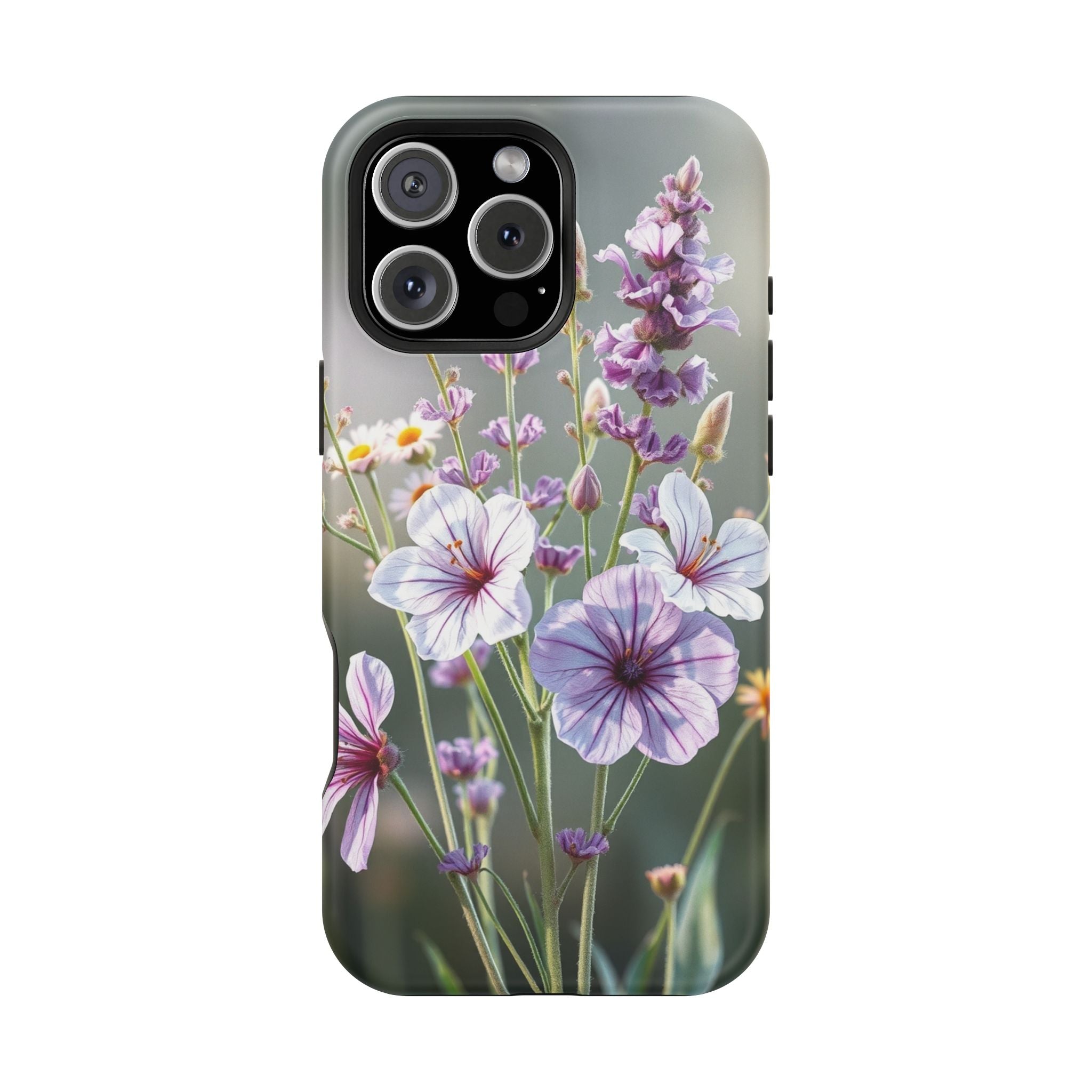 iPhone Wildflower Bunch Enchanted Art Slim Everyday Designer Case · iPhone Case