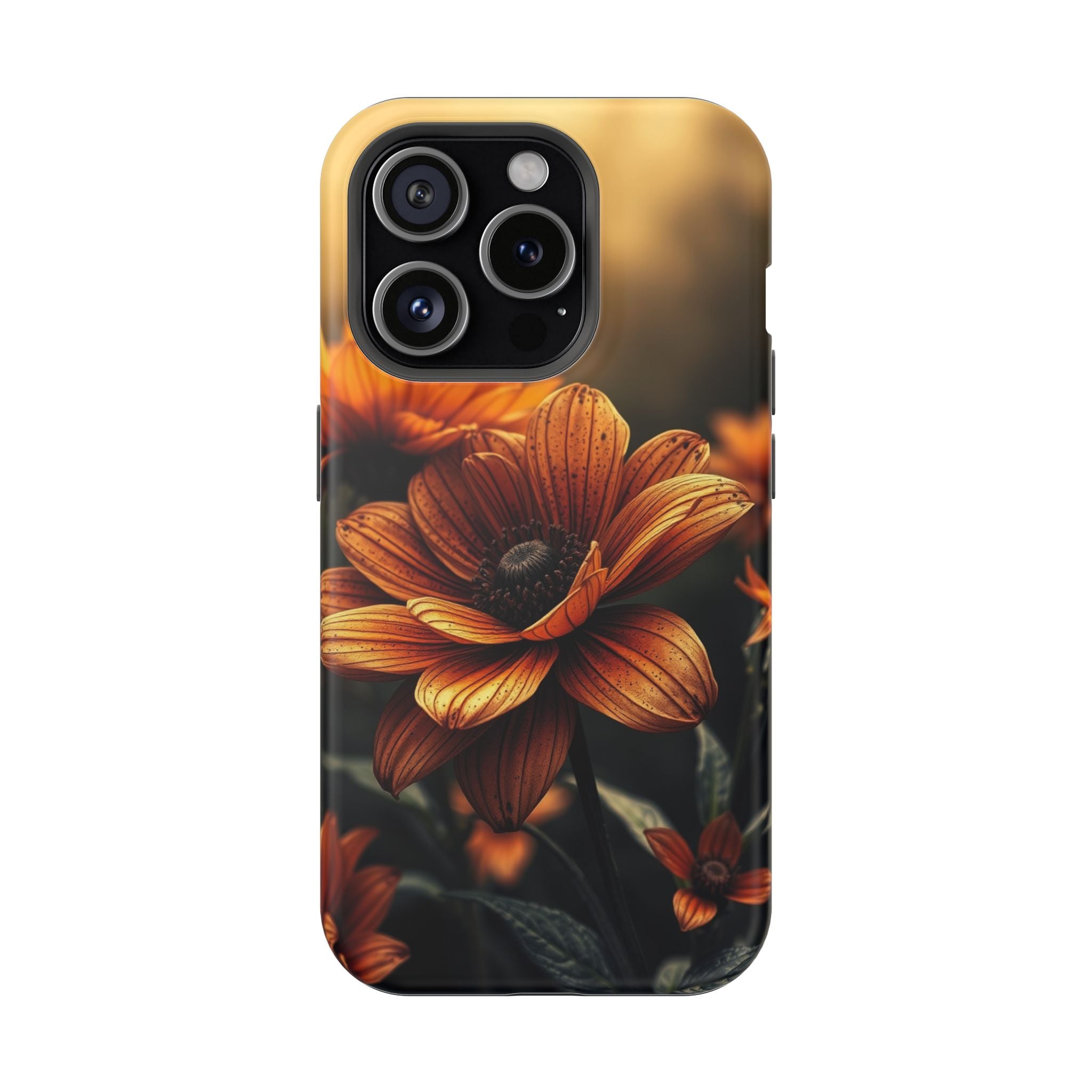 iPhone Radiant Floral Ombre Design Bold Modern Everyday Snap Case · iPhone Case