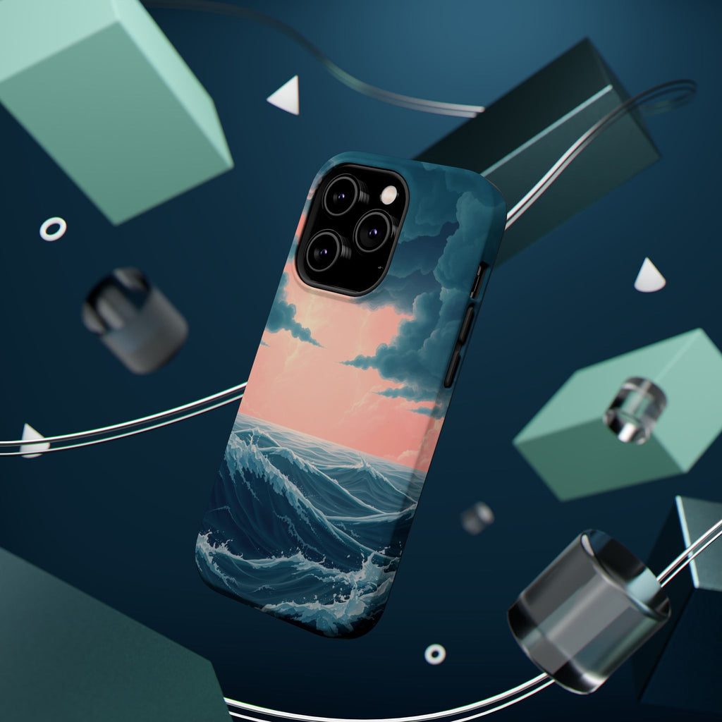 iPhone Storm at Sea 3D Digital Slim Everyday Designer Case · iPhone Case
