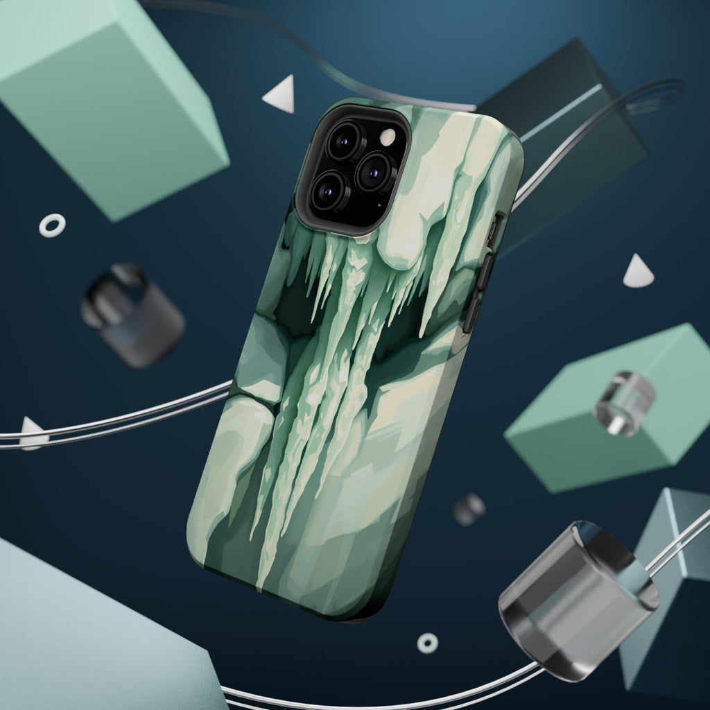 iPhone Earthy Icicle Formation Design Slim Everyday Designer Case · iPhone Case