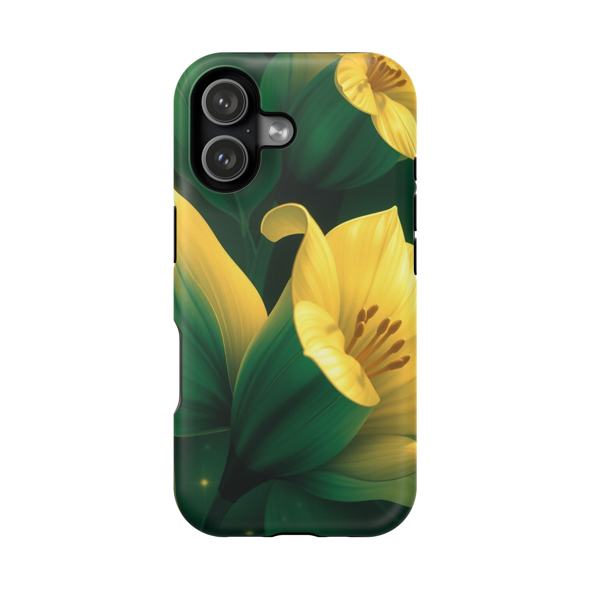 iPhone Night Bloomer Gold Foil Luxury Slim Everyday Designer Case · iPhone Case