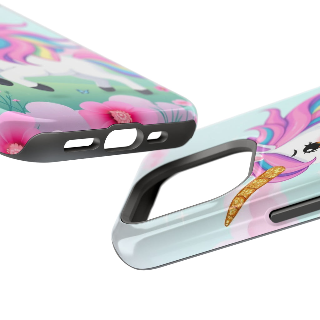 iPhone Rainbow Unicorn Kids Fun Soft iPhone Phone Case Gift Finish · iPhone Case