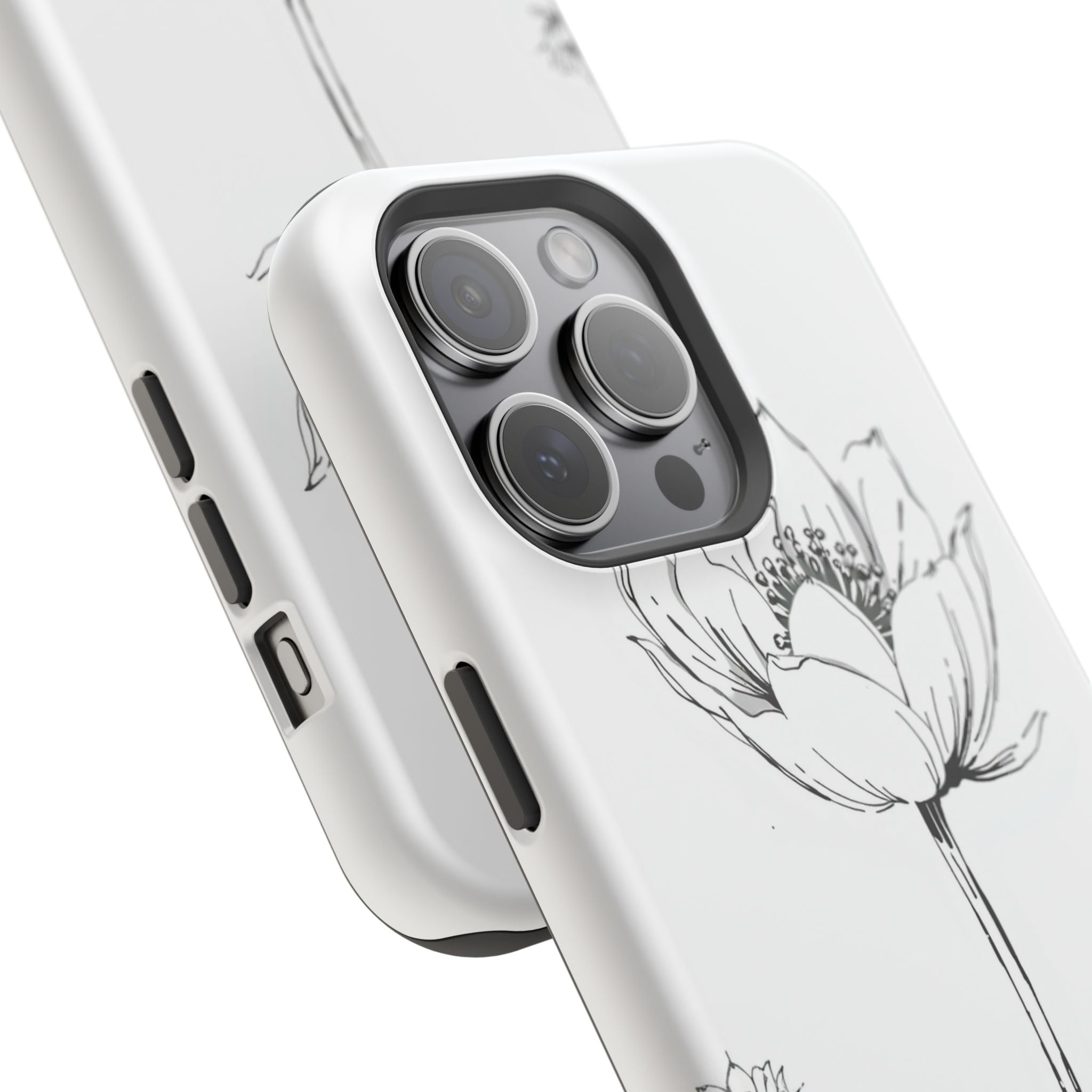 iPhone Sage And Ivory Garden Party Bloom Slim Everyday iPhone Designer · iPhone
