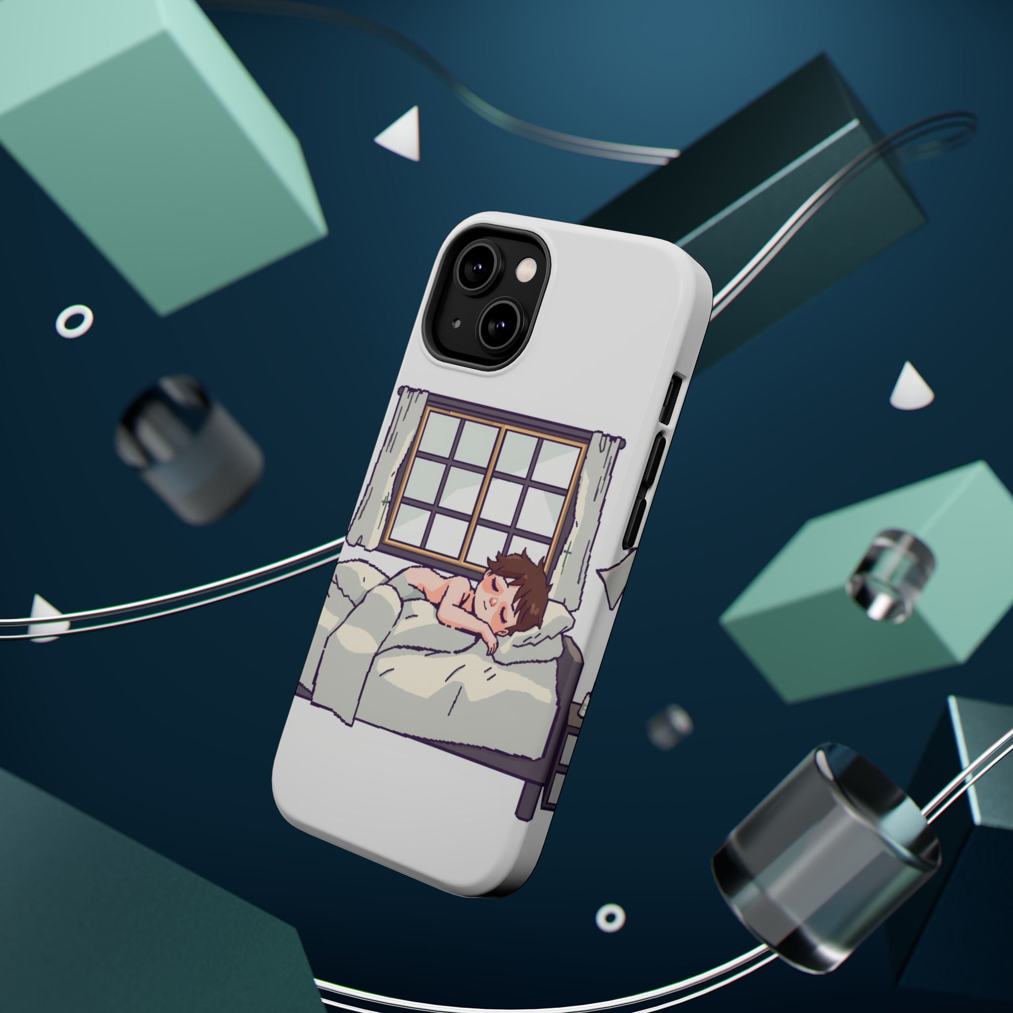 iPhone Do Not Disturb: Napping Bold Art Slim Everyday Designer Case · iPhone Cas