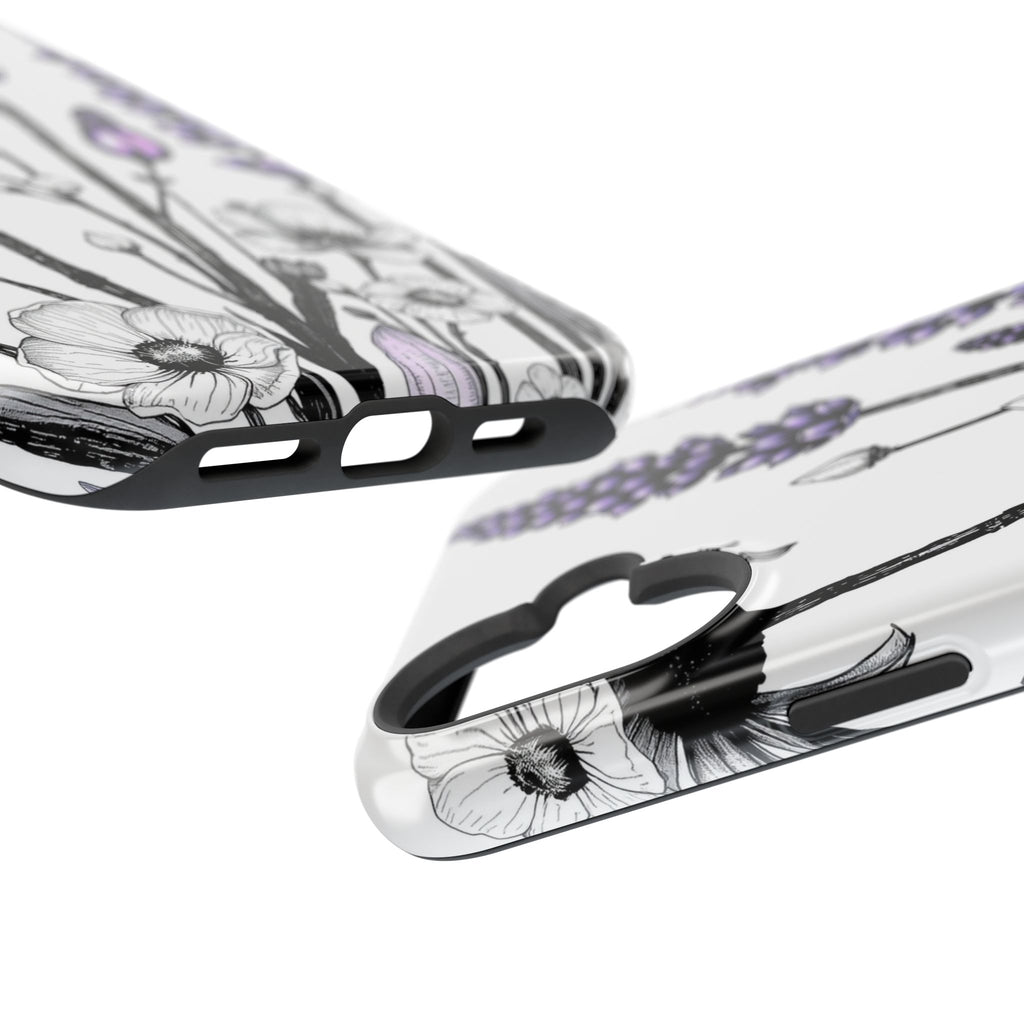 iPhone Pressed Botanicals Cinematic Art Slim Everyday Designer Case · iPhone Cas