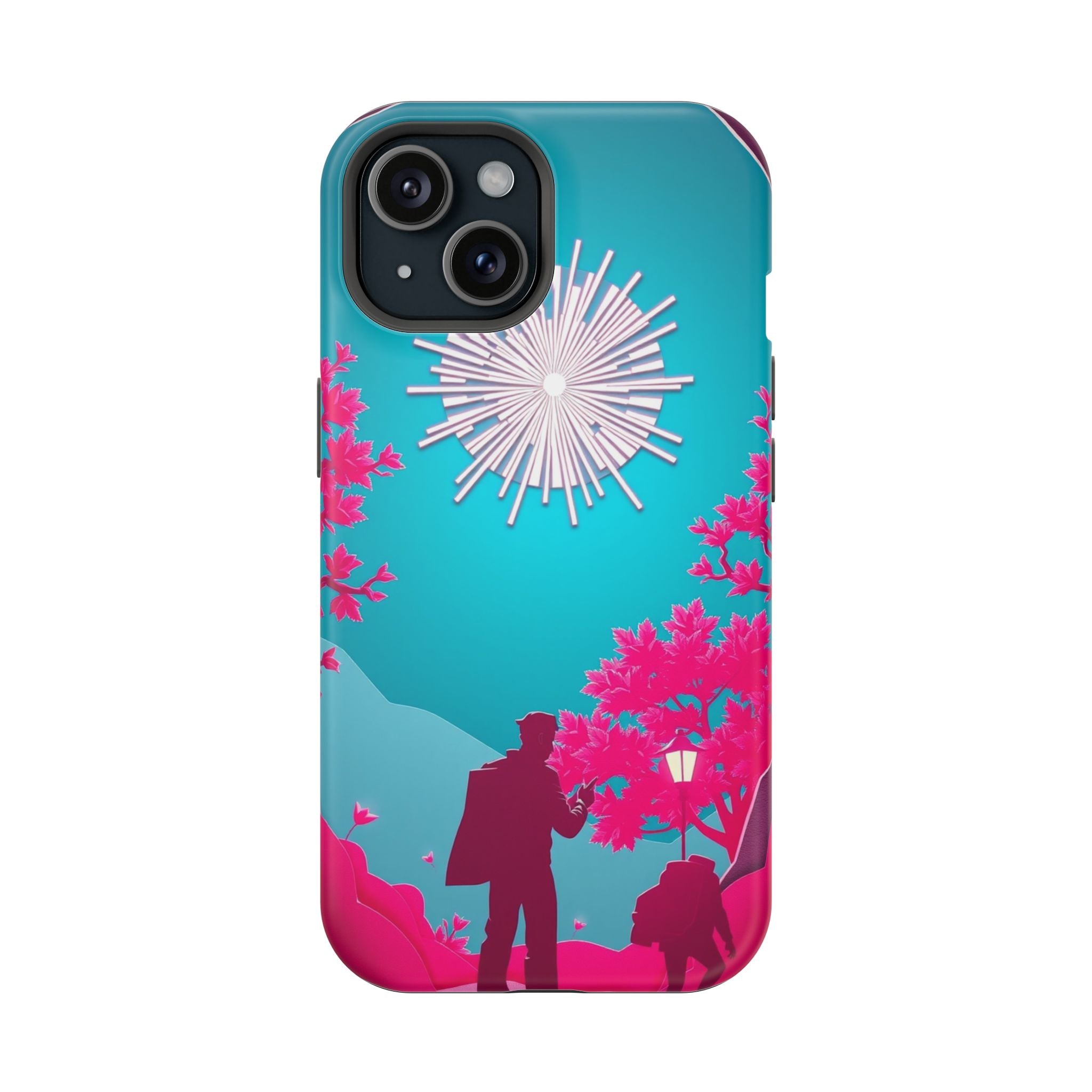 iPhone Bud Burst Paper Cut Art Slim Everyday Designer Case · iPhone Case