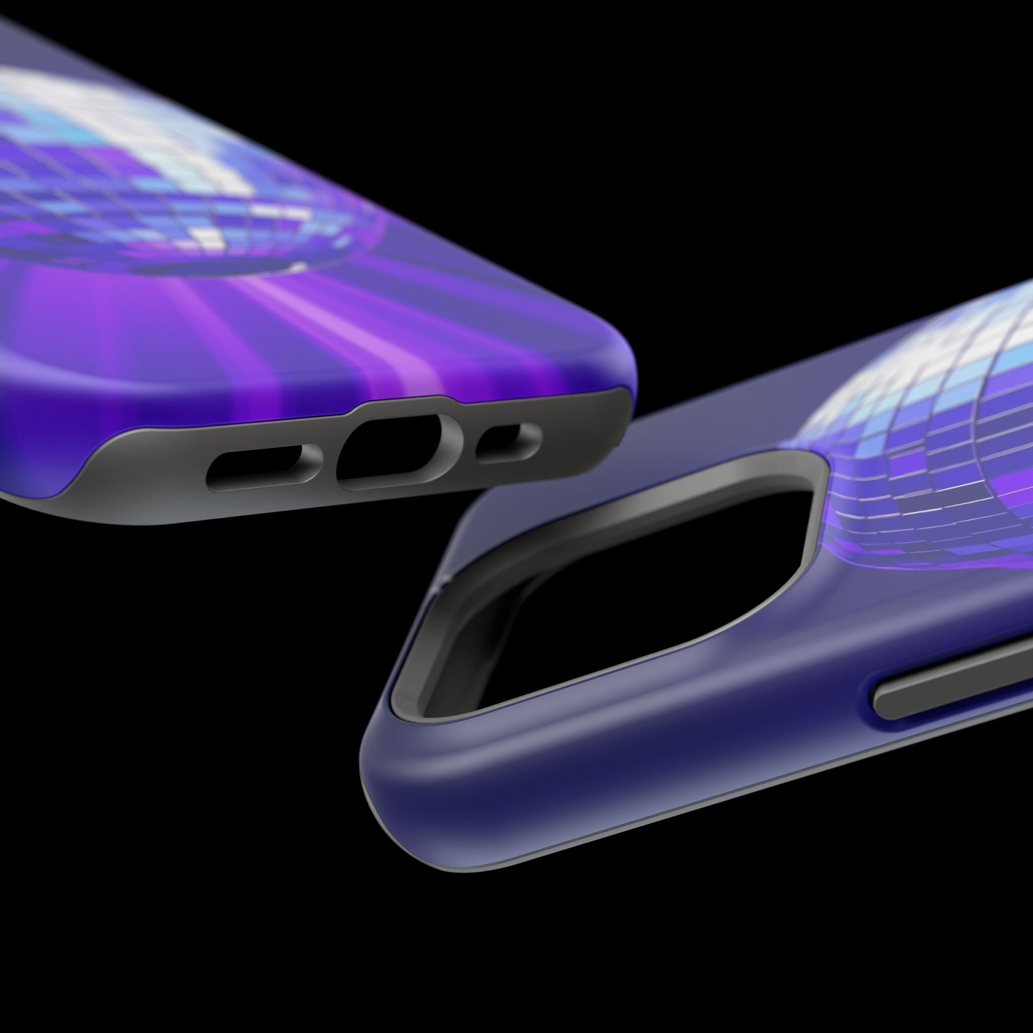 iPhone Disco Swirl Ball Pop Art Bold Slim Everyday Designer Case · iPhone Case
