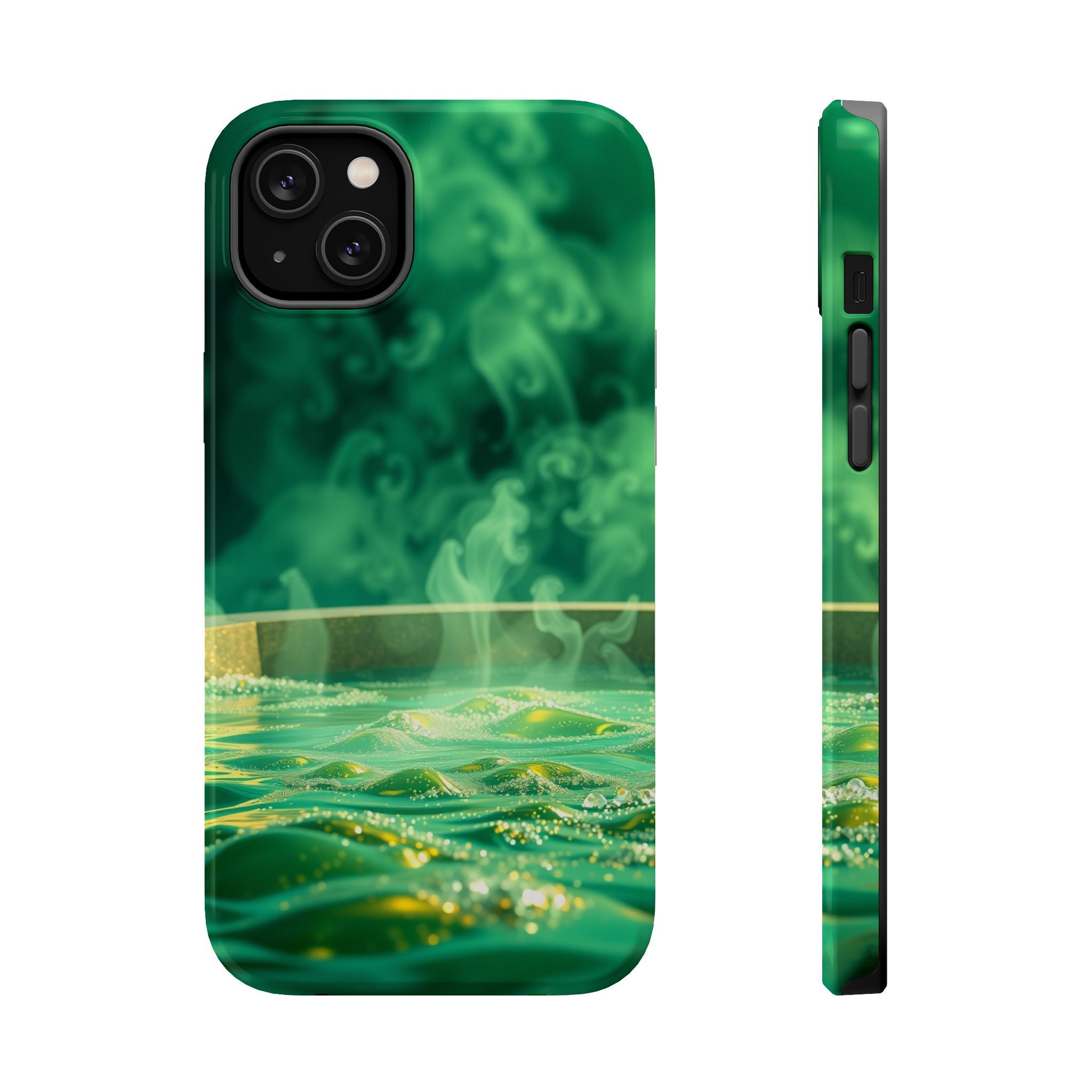 iPhone Hot Spring Steam Cinematic Art Slim Everyday Designer Case · iPhone Case