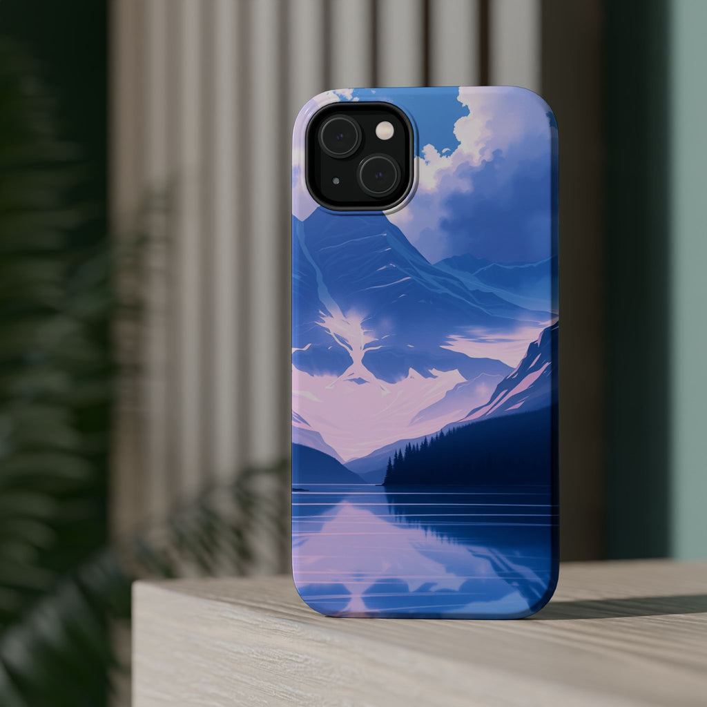 iPhone Glacier Lake Dreamy Ethereal Slim Everyday Designer Case · iPhone Case