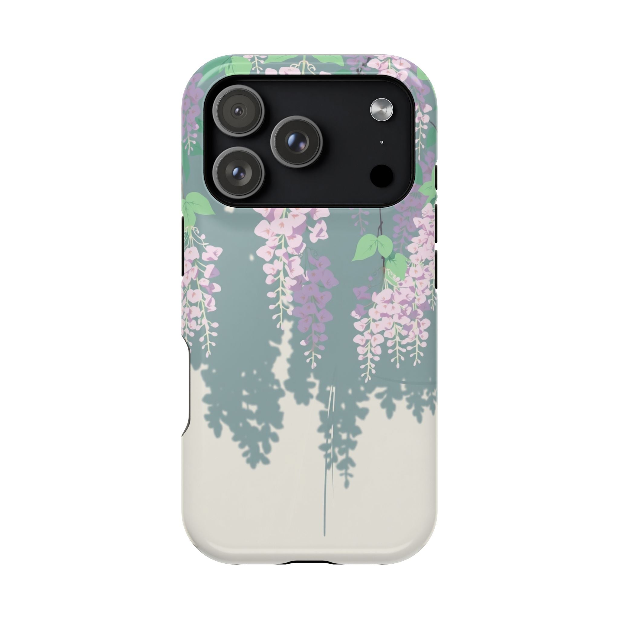 iPhone Dreamy Wisteria Cascade Design Slim Everyday Designer Case · iPhone Case