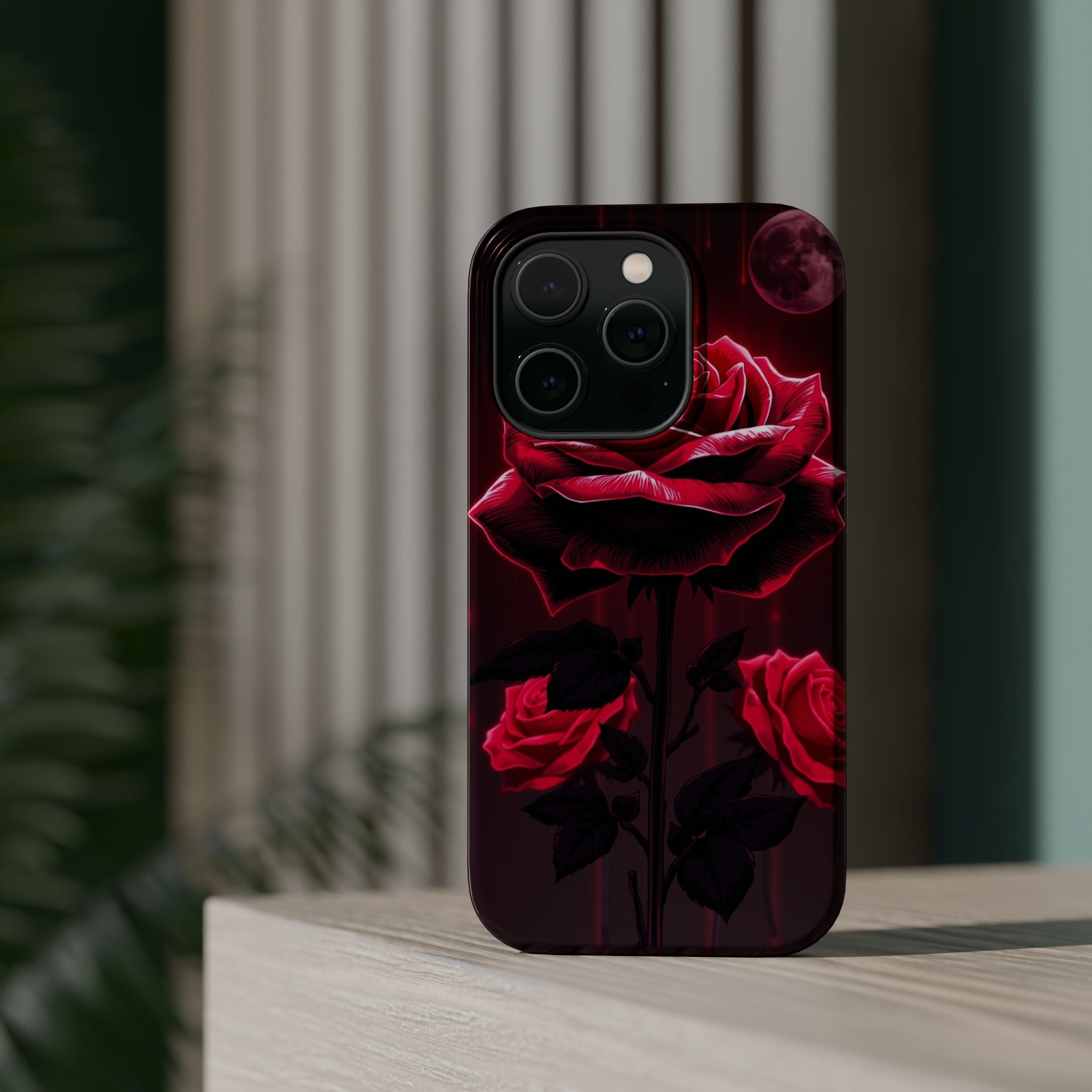 iPhone Rose Garden Bold Art Slim Everyday Designer Case · iPhone Case Quiet Mood