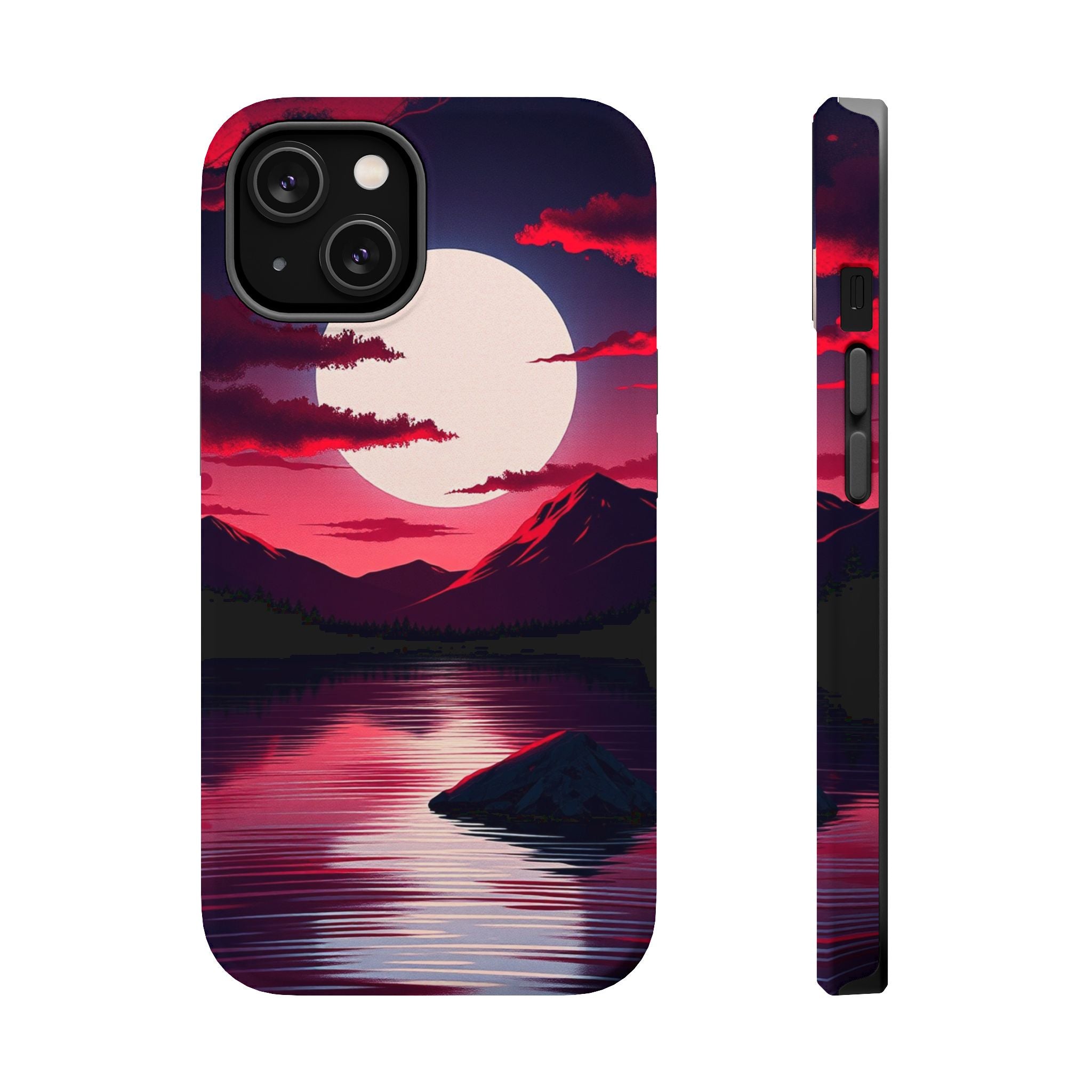 iPhone Vibrant Lake at Twilight Design Slim Everyday iPhone 20 Designer · iPhone