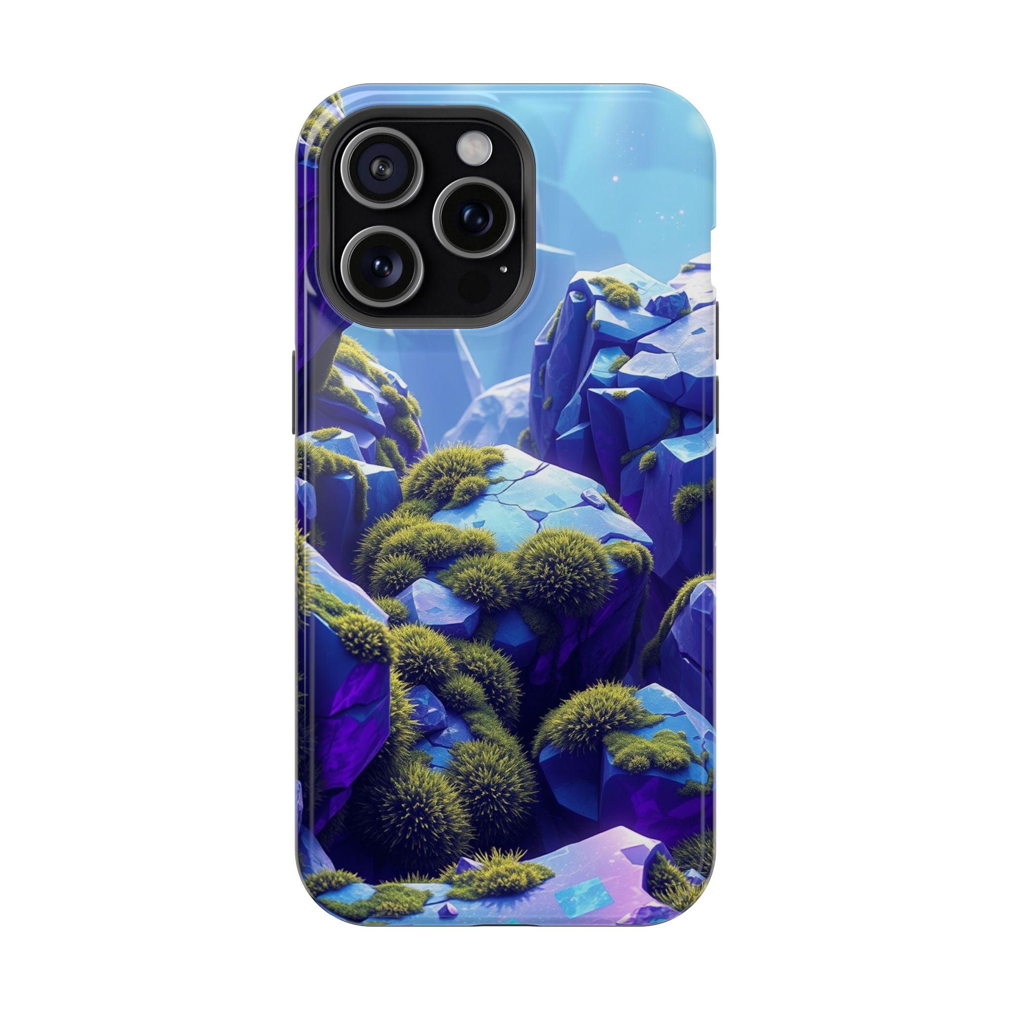 iPhone Moss Covered Rocks Cinematic Art Slim Everyday iPhone Designer · iPhone C