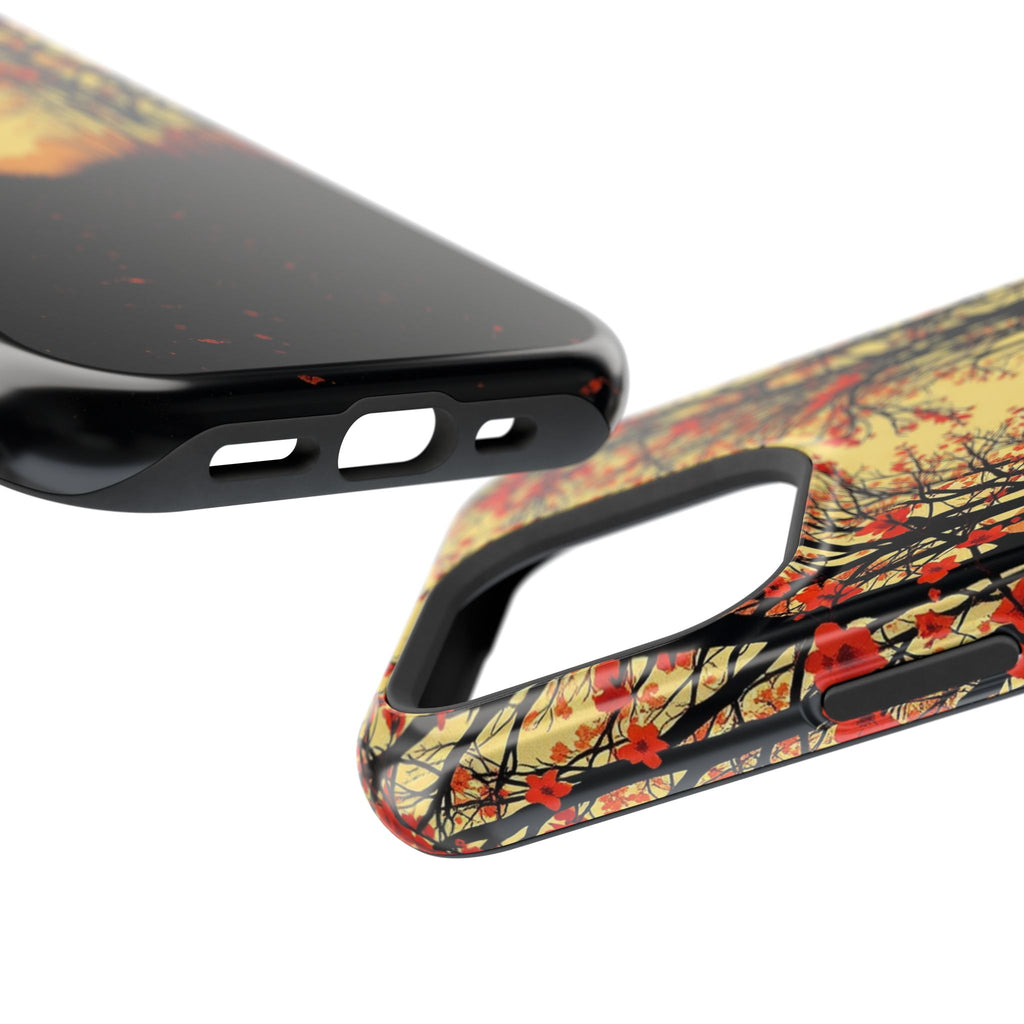 iPhone Dreamy Blossom Trail Design Bold Modern Everyday Snap Case · iPhone Case