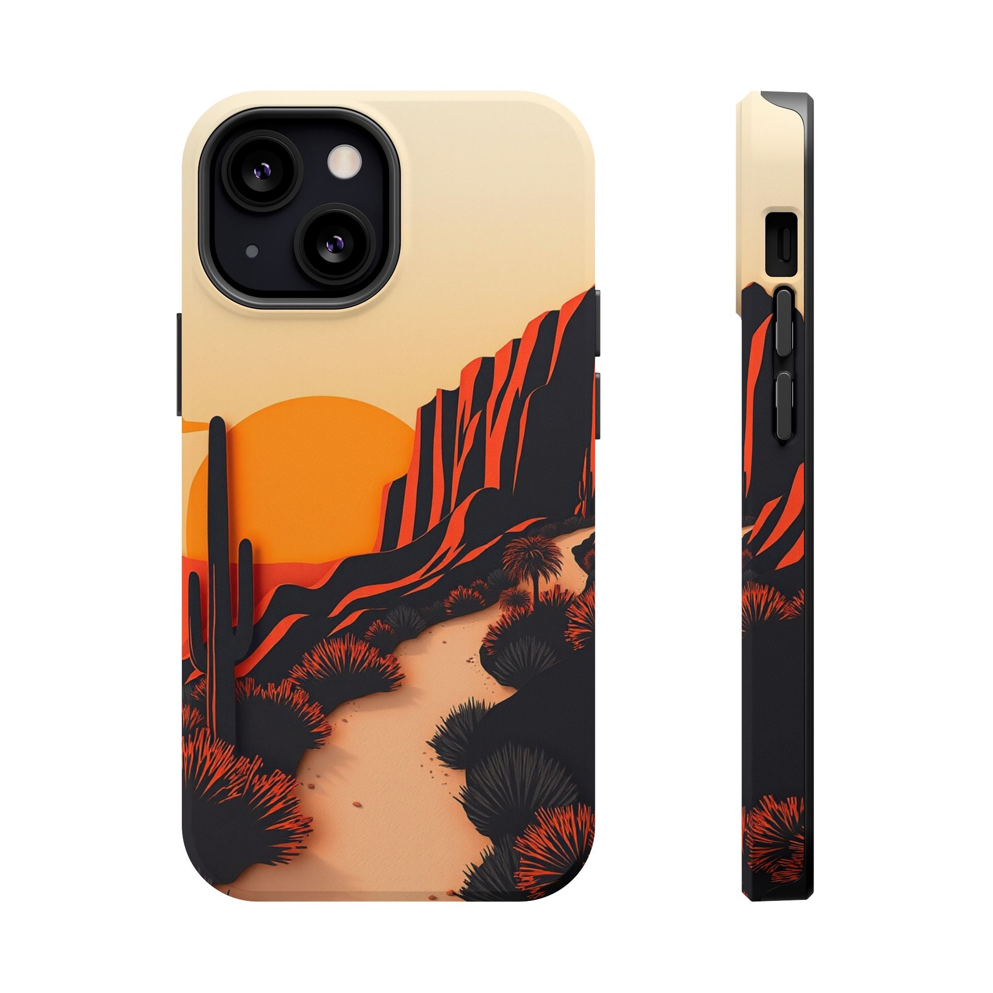 iPhone Serene Mesa Sunset Design 12 Slim Everyday Designer Case · iPhone Case