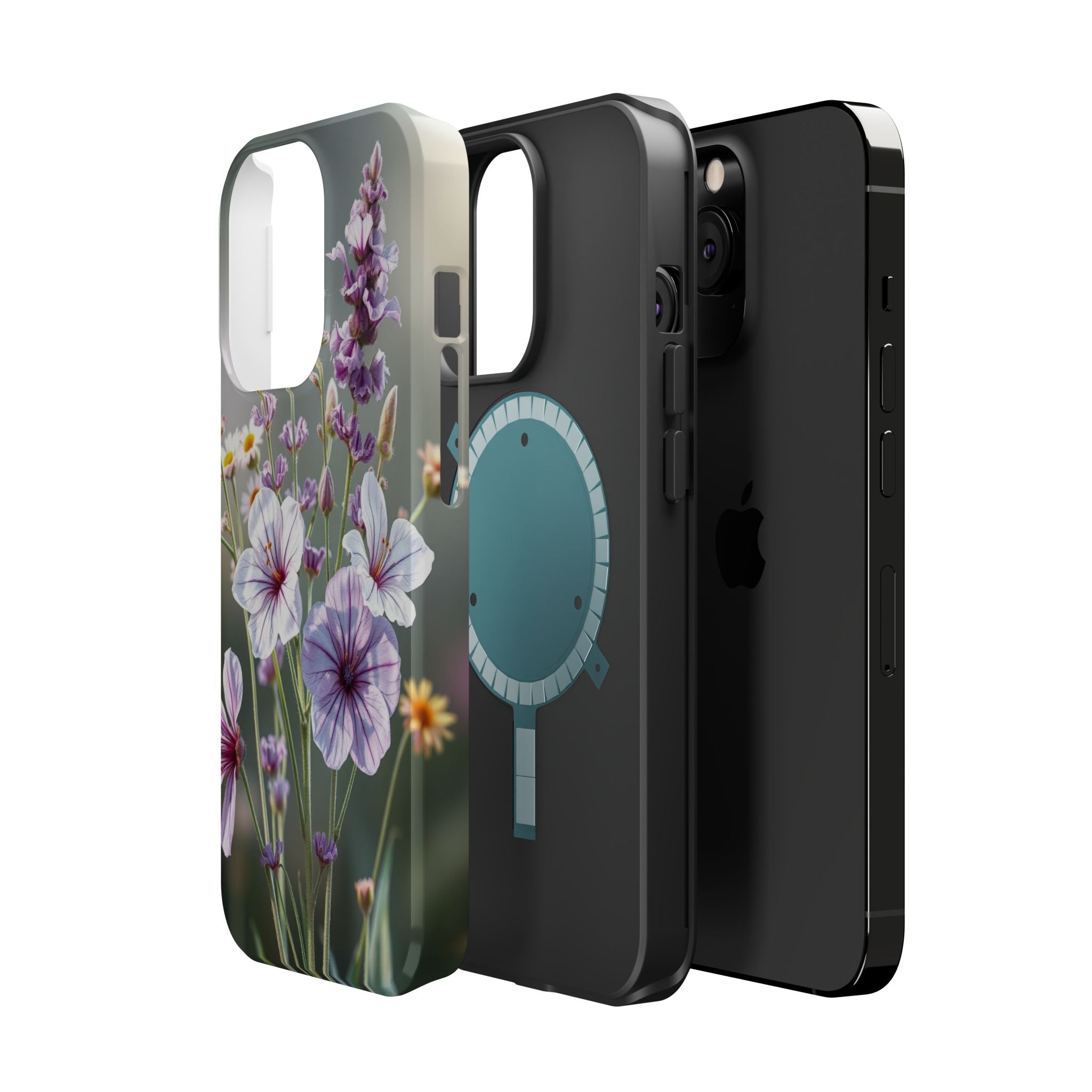 iPhone Wildflower Bunch Enchanted Art Slim Everyday Designer Case · iPhone Case