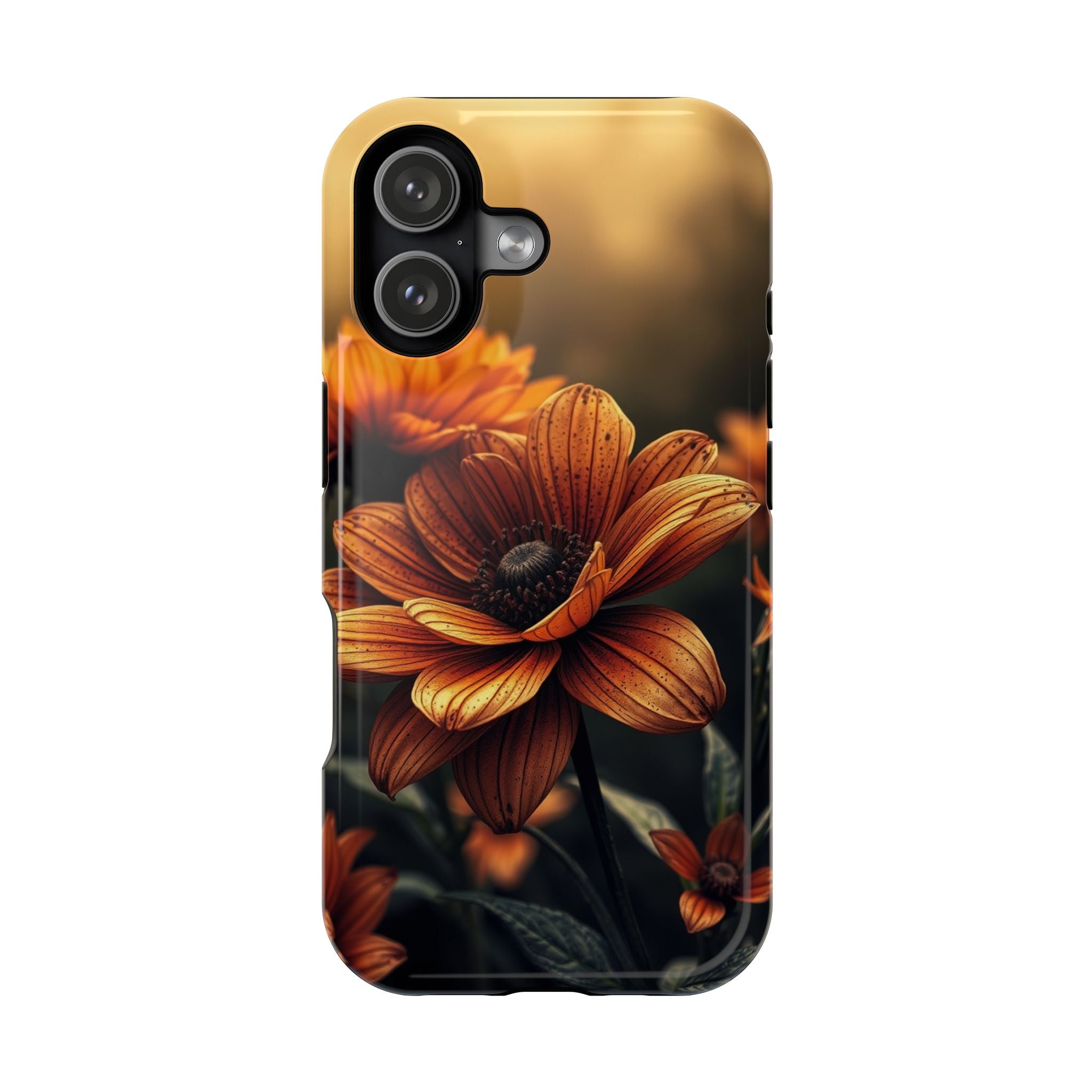 iPhone Radiant Floral Ombre Design Bold Modern Everyday Snap Case · iPhone Case