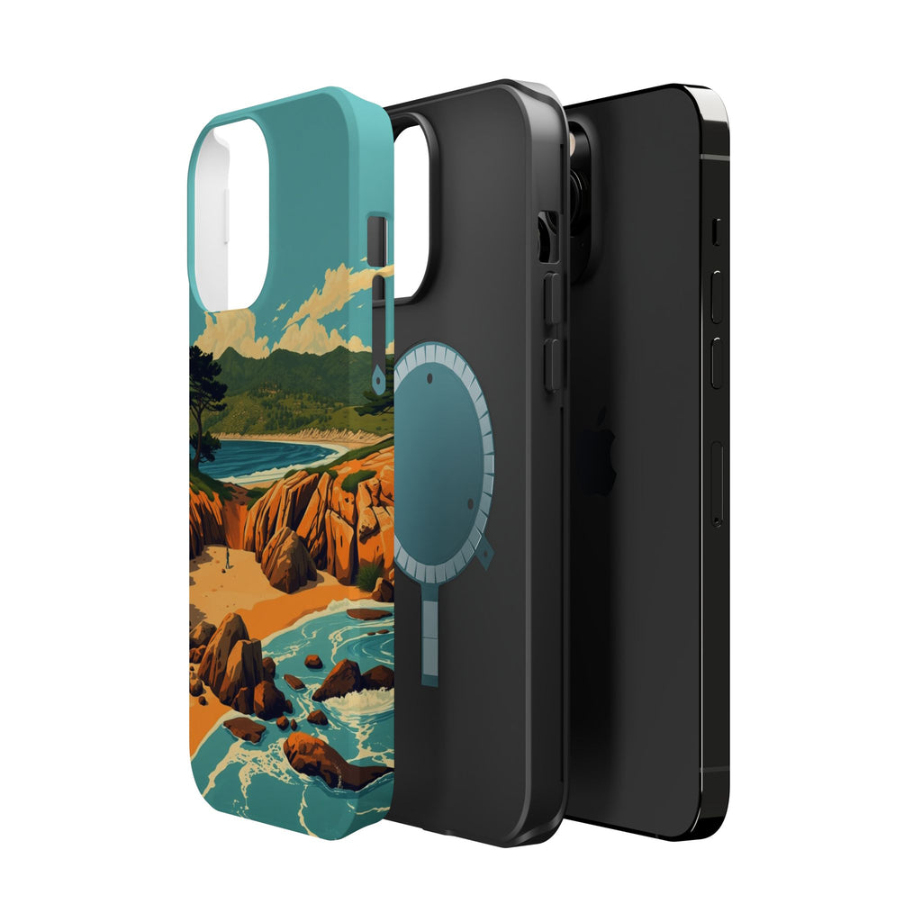 iPhone Pebble Beach Vintage Retro Poster Slim Everyday iPhone Designer · iPhone