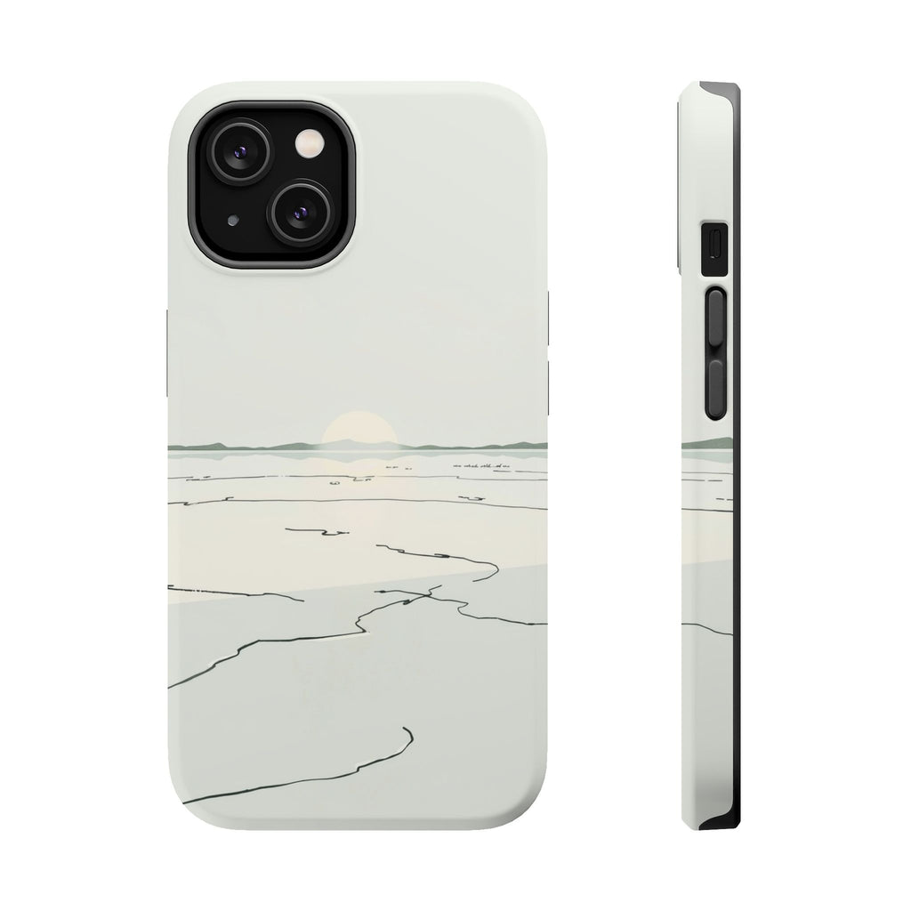 iPhone Dreamy Salt Flat Mirror Design Slim Everyday Designer Case · iPhone Case