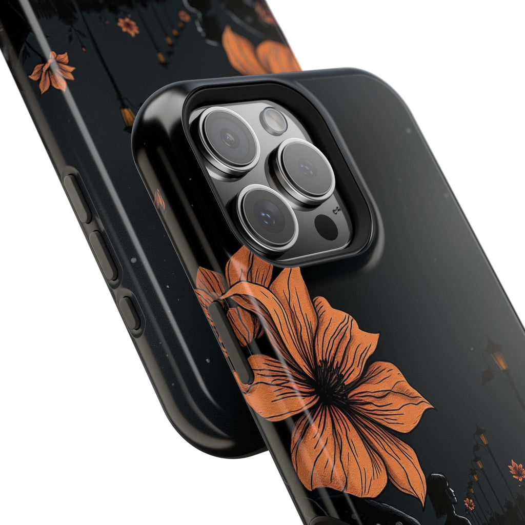 iPhone Night Bloomer Electric Art Bold Modern Everyday Snap Case · iPhone Case