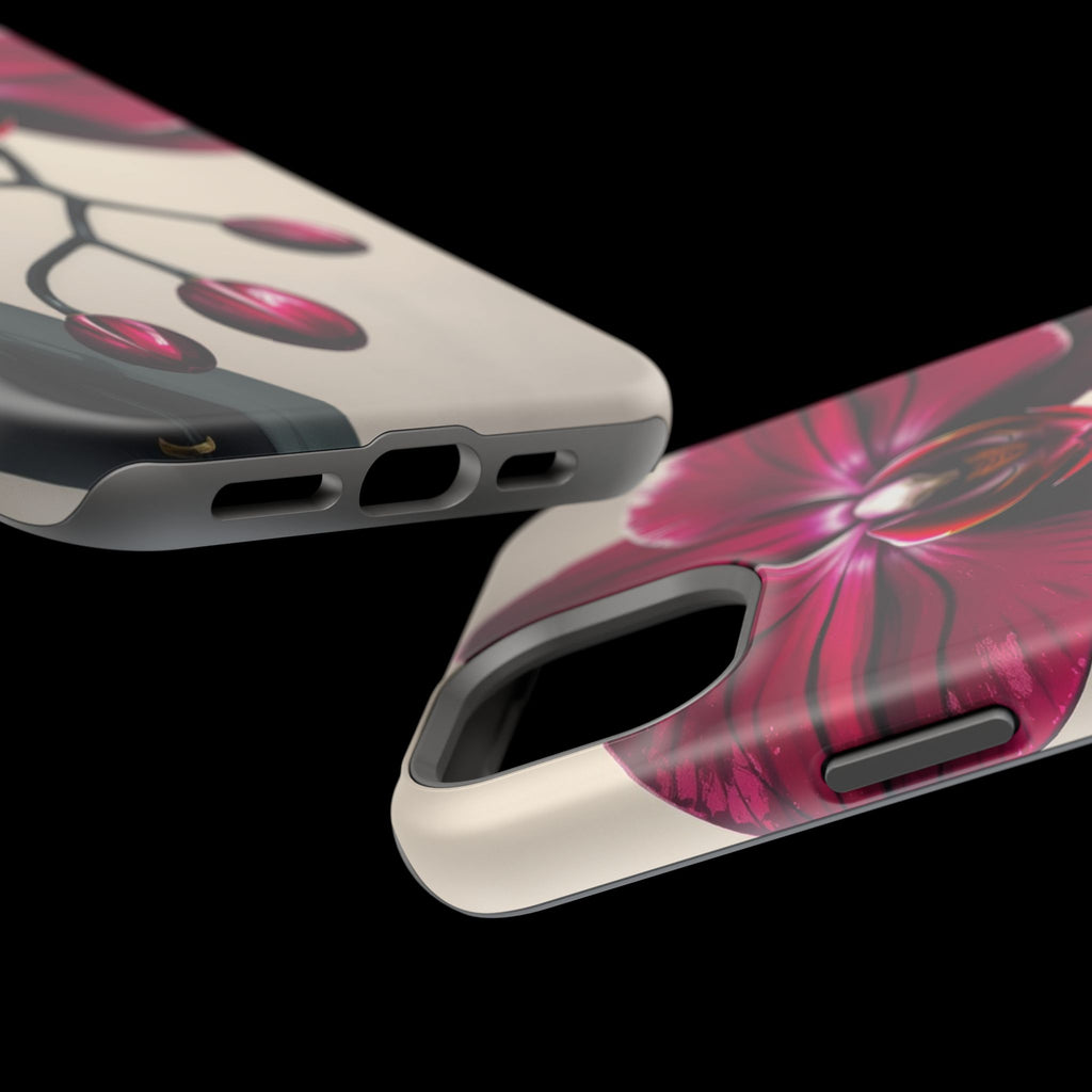 iPhone Orchid Study Enchanted Art Bold Modern Everyday Snap Case · iPhone Case
