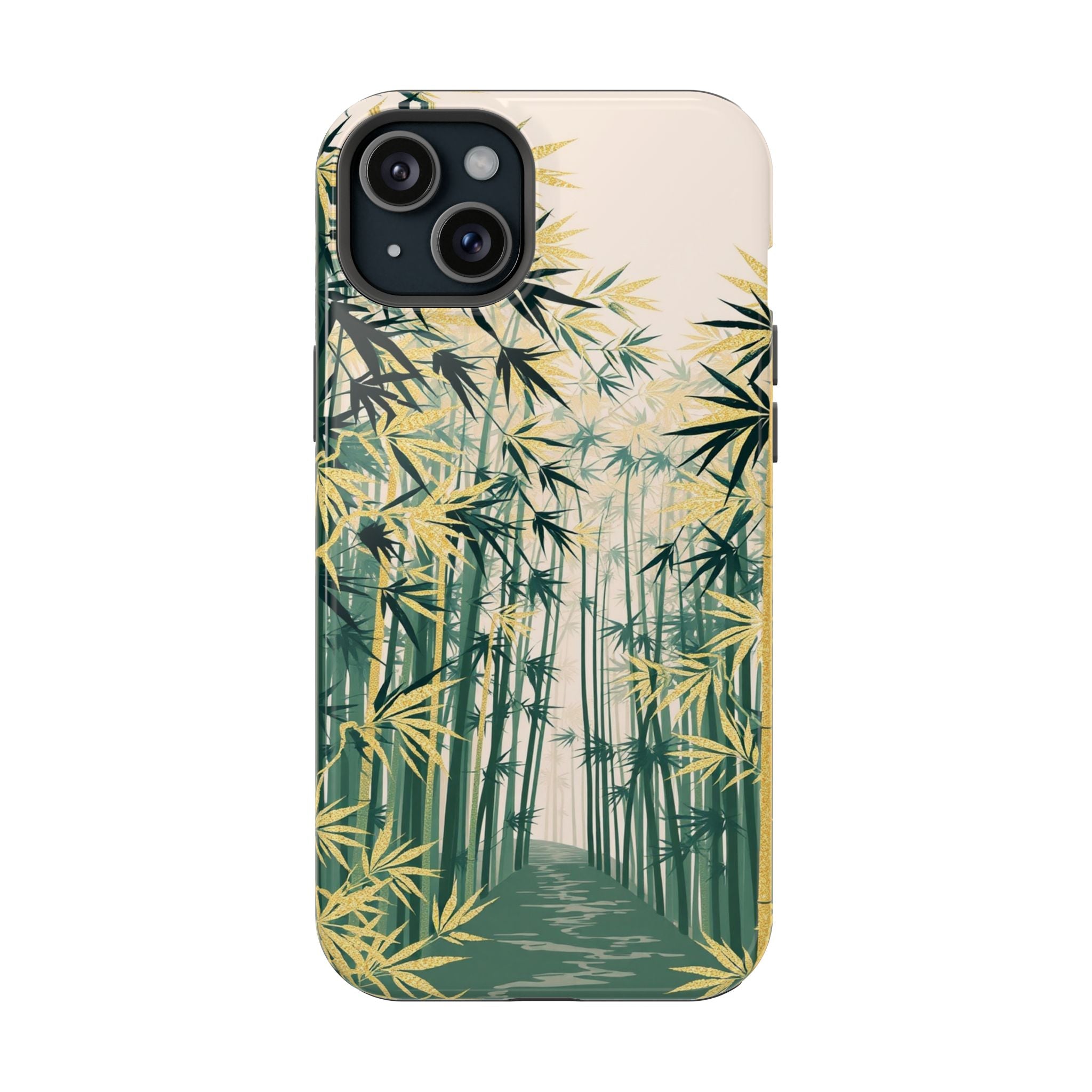 iPhone Serene Bamboo Grove Design Bold Modern Everyday Snap Case · iPhone Case