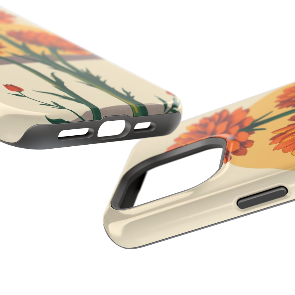 iPhone Ranunculus Stack Bold Art Bold Modern Everyday Snap Case · iPhone Case
