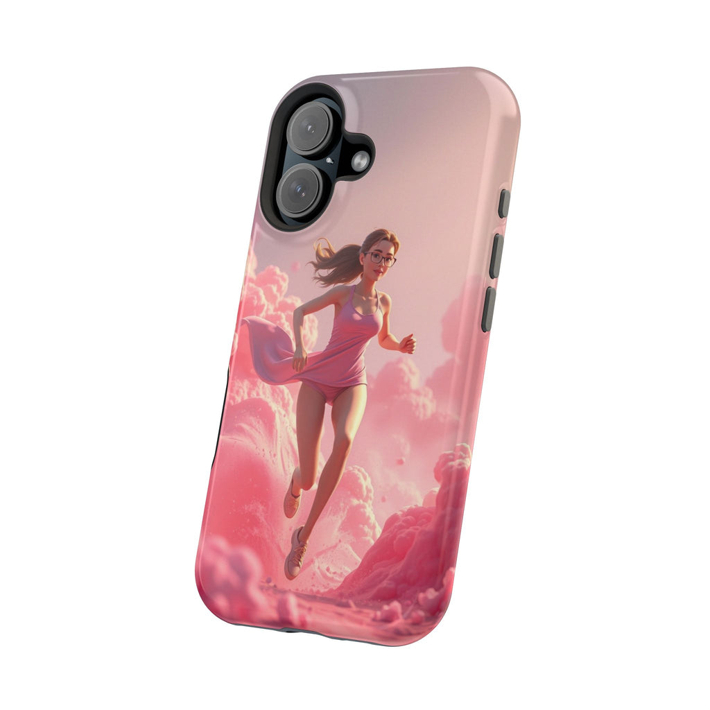 iPhone on Fumes 3D Digital Bold Modern Everyday Snap Case · iPhone Case