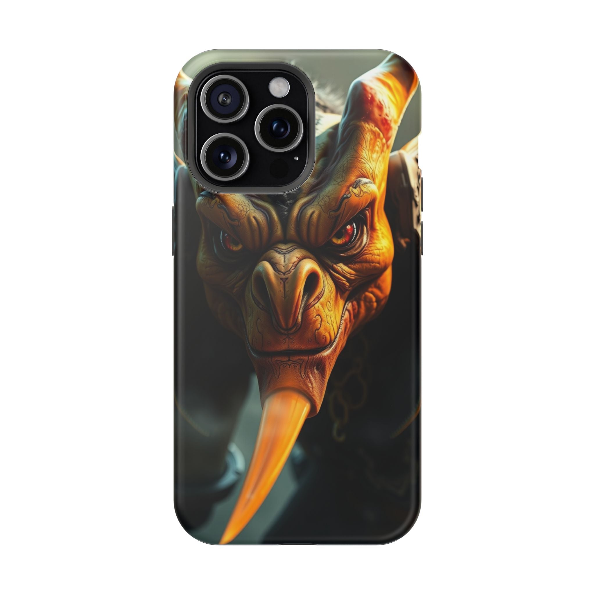 iPhone Mustard And Rust Goblin Mode Activated Slim Everyday Designer Case · iPho