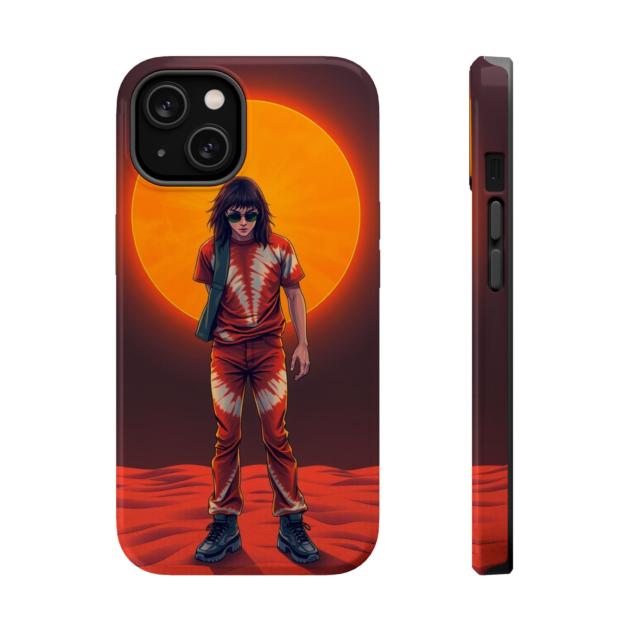 iPhone Tie-Dye 60s Enchanted Art Bold Modern Everyday Snap Case · iPhone Case