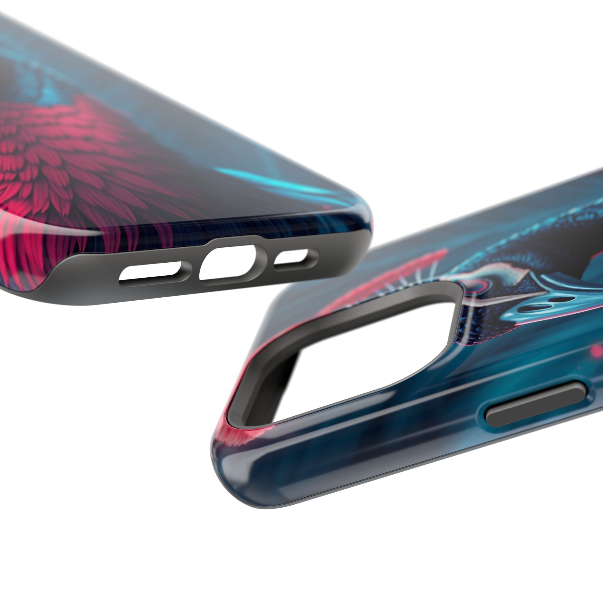iPhone Nouveau Peacock Electric Art Slim Everyday Designer Case · iPhone Case
