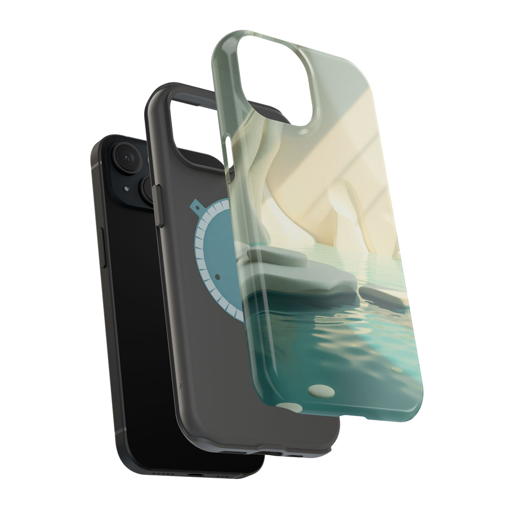 iPhone Tidal Pool 3D Digital Slim Everyday Designer Case · iPhone Case
