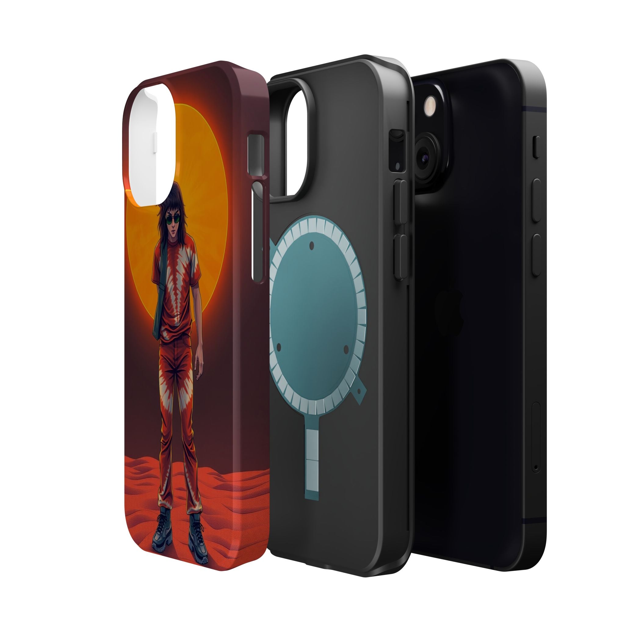 iPhone Tie-Dye 60s Enchanted Art Bold Modern Everyday Snap Case · iPhone Case
