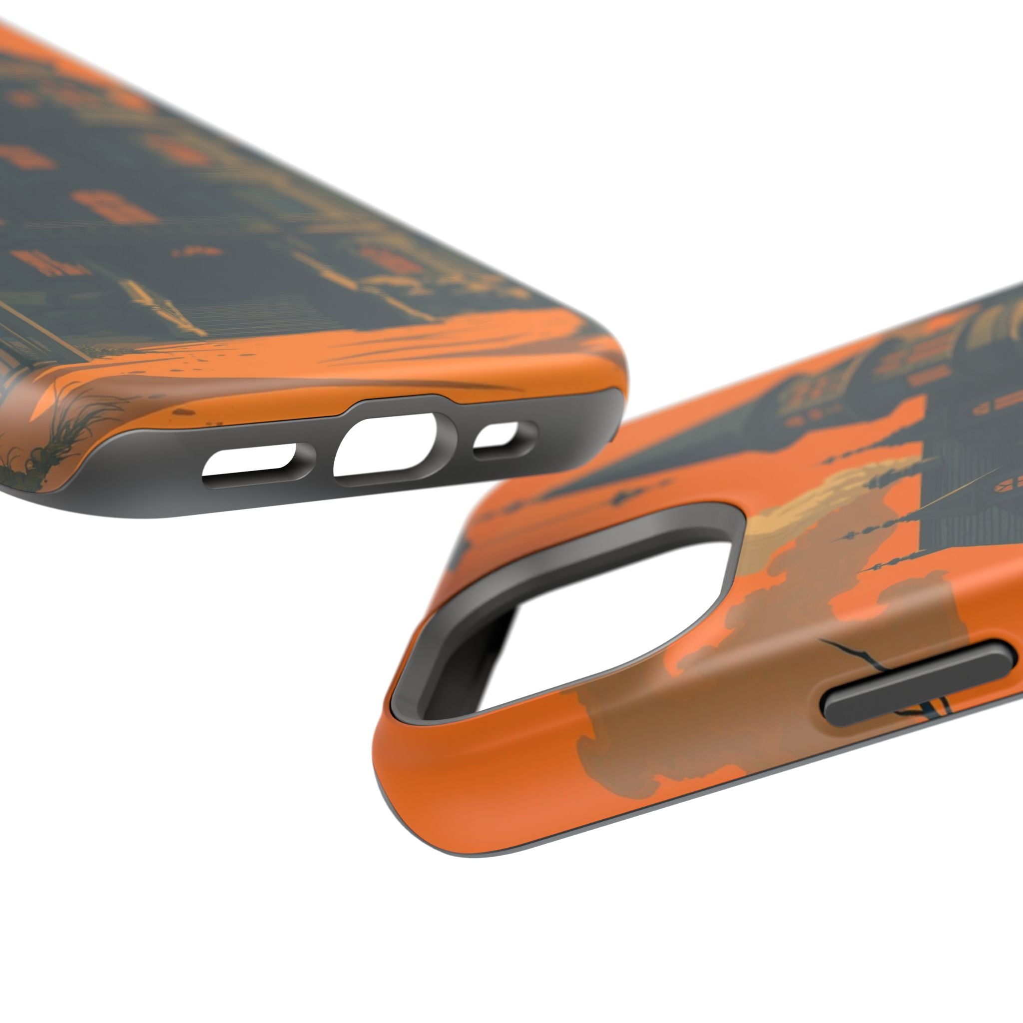 iPhone Vibrant Haunted Mansion Design Slim Everyday Designer Case · iPhone Case