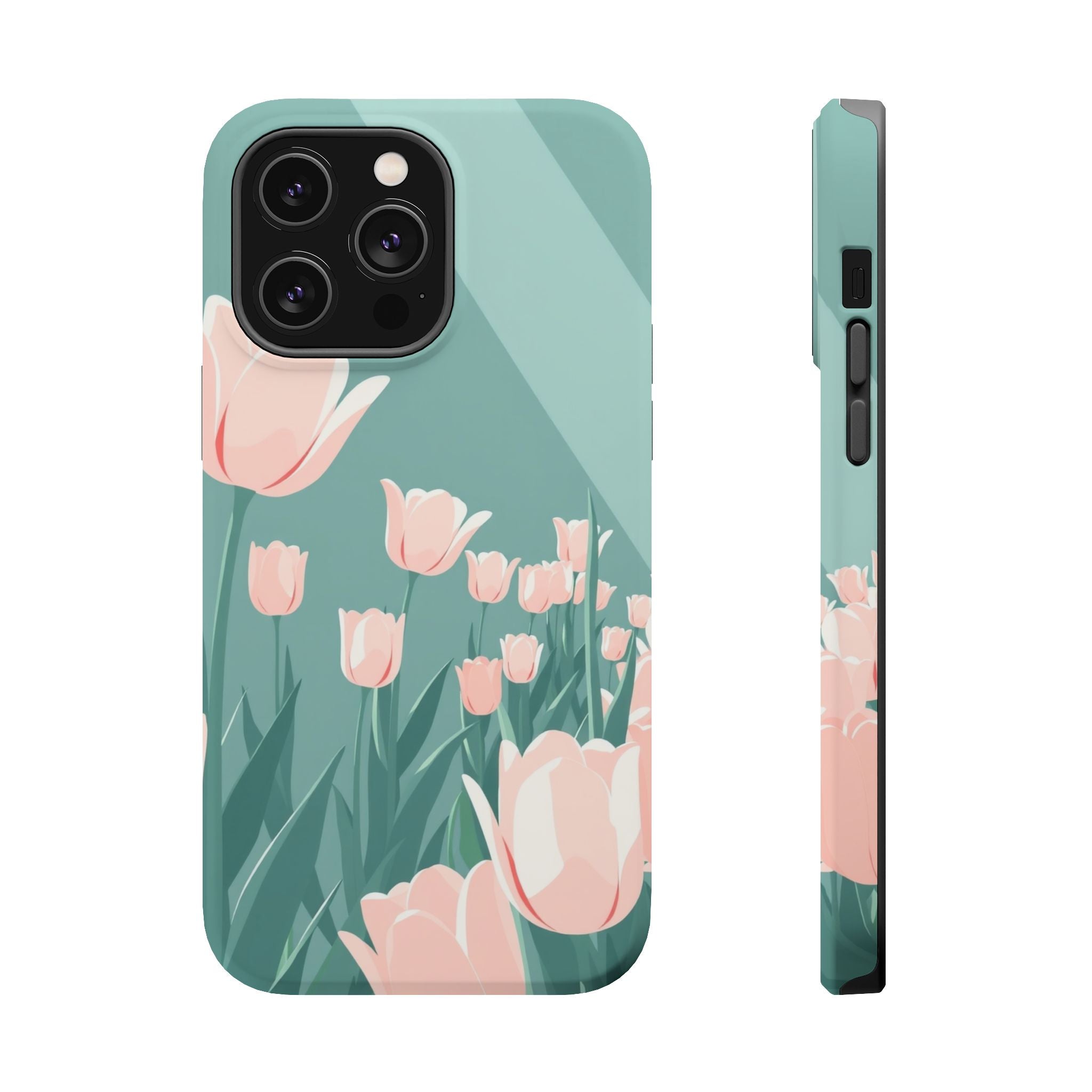 iPhone Tulip Row Enchanted Art Slim Everyday Designer Case · iPhone Case