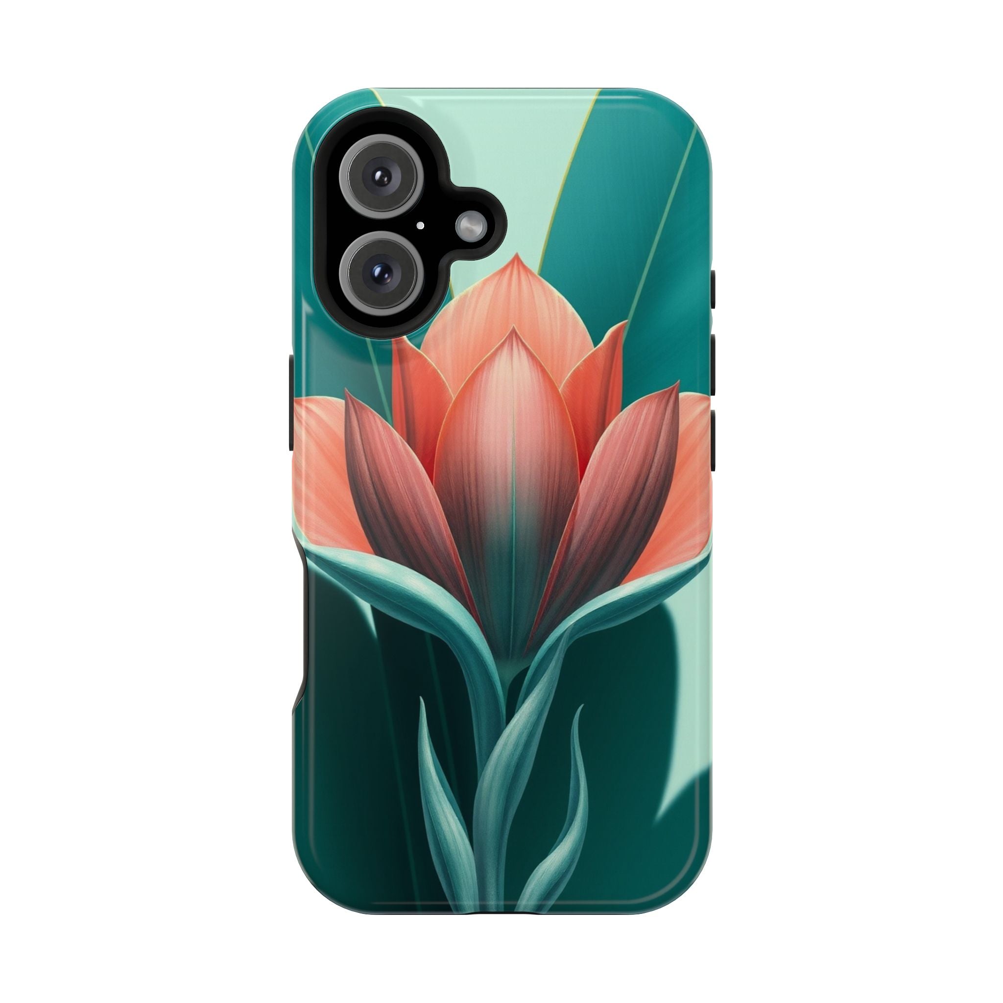 iPhone Dreamy Botanical Illustration Design Soft iPhone 14 Finish · iPhone Case