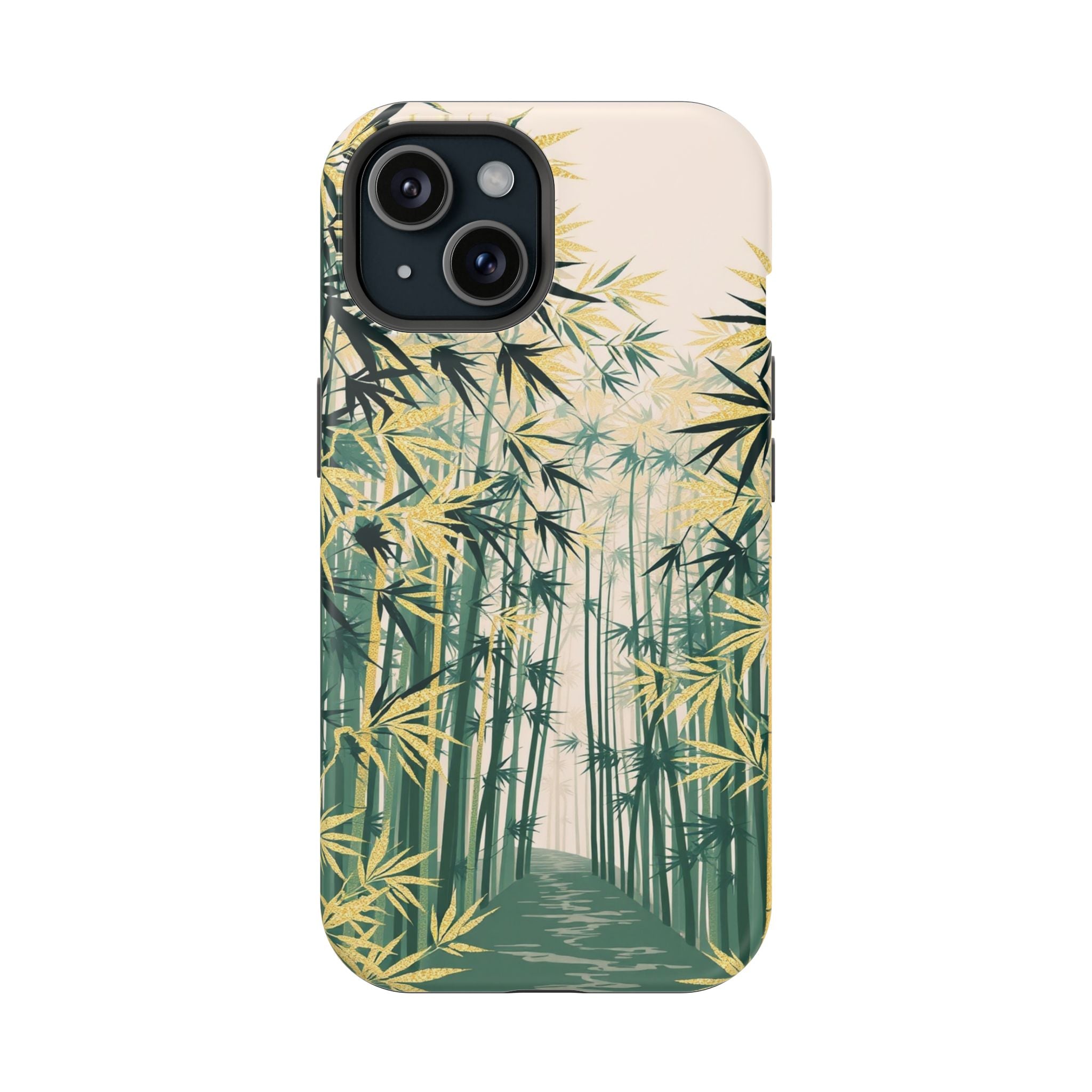 iPhone Serene Bamboo Grove Design Bold Modern Everyday Snap Case · iPhone Case