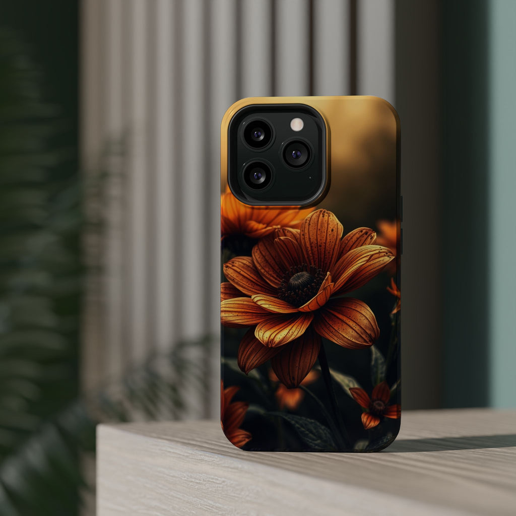 iPhone Radiant Floral Ombre Design Bold Modern Everyday Snap Case · iPhone Case