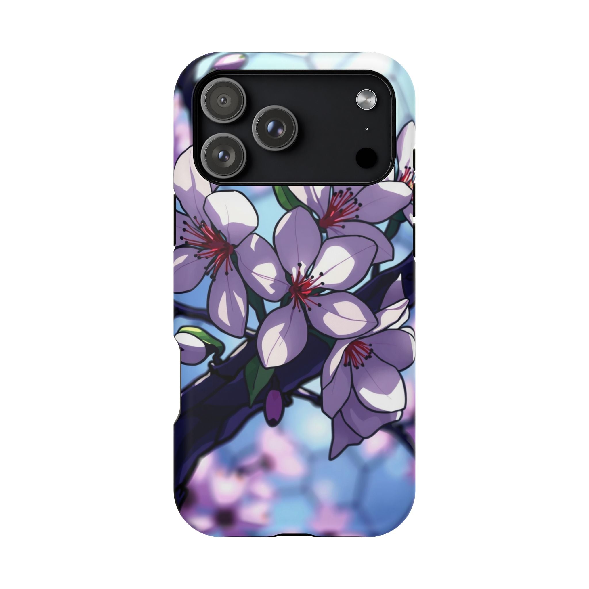 iPhone Dreamy Cherry Blossom Design Slim Everyday Designer Case · iPhone Case