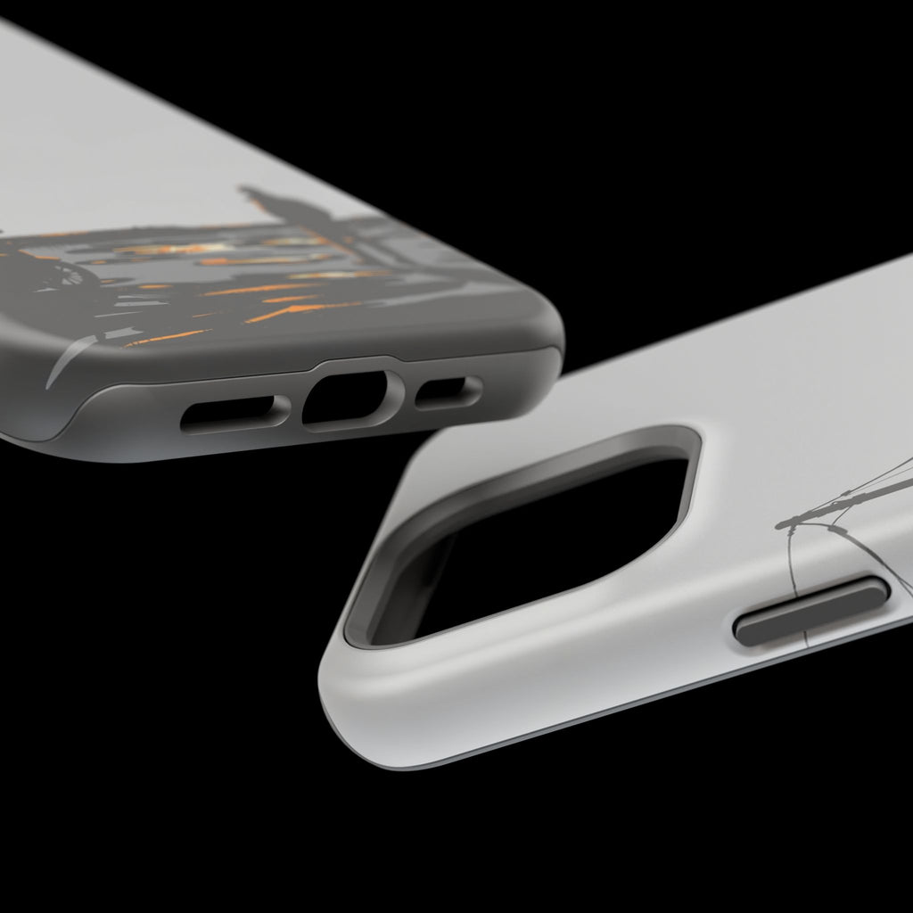 iPhone Weekend Mode On Hand-Drawn Sketch Slim Everyday Designer Case · iPhone Ca