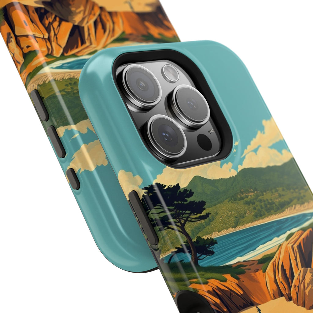 iPhone Pebble Beach Vintage Retro Poster Slim Everyday iPhone Designer · iPhone