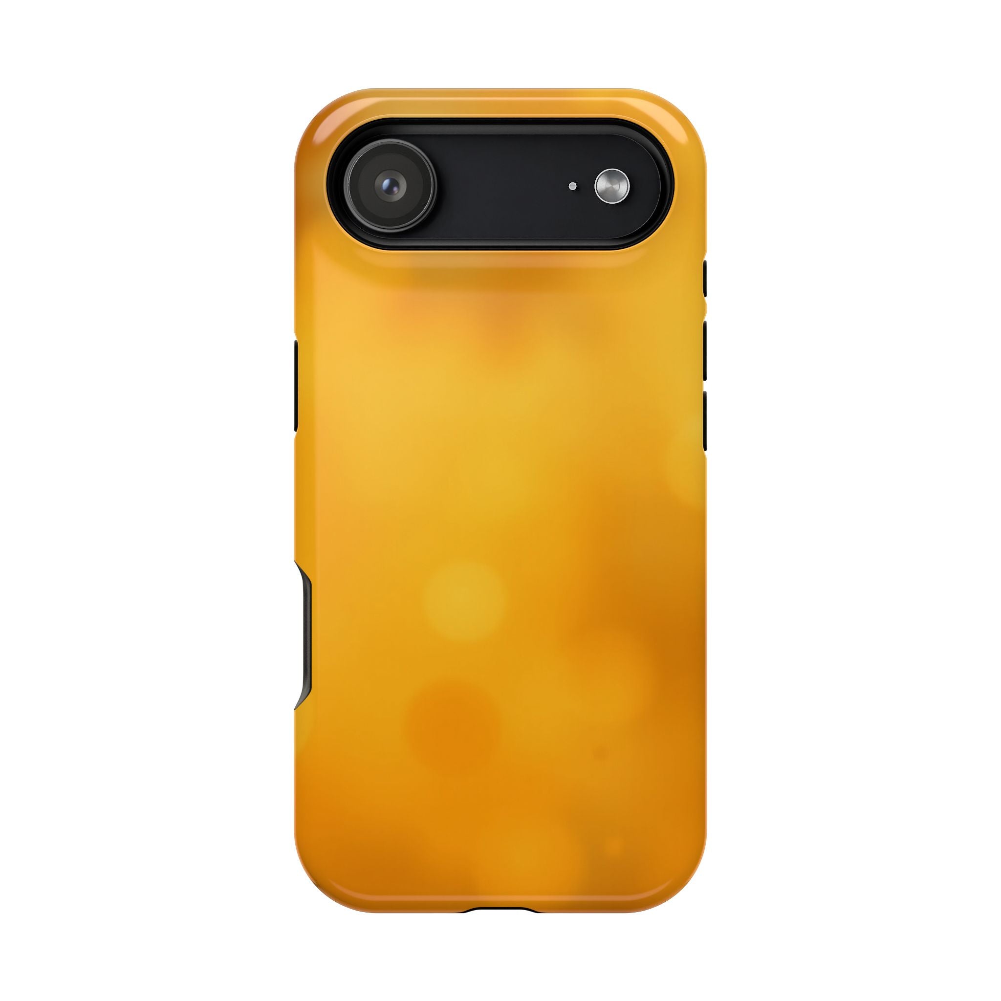 iPhone Mustard And Rust Pixel Blur Bold Modern Everyday Snap Case · iPhone Case