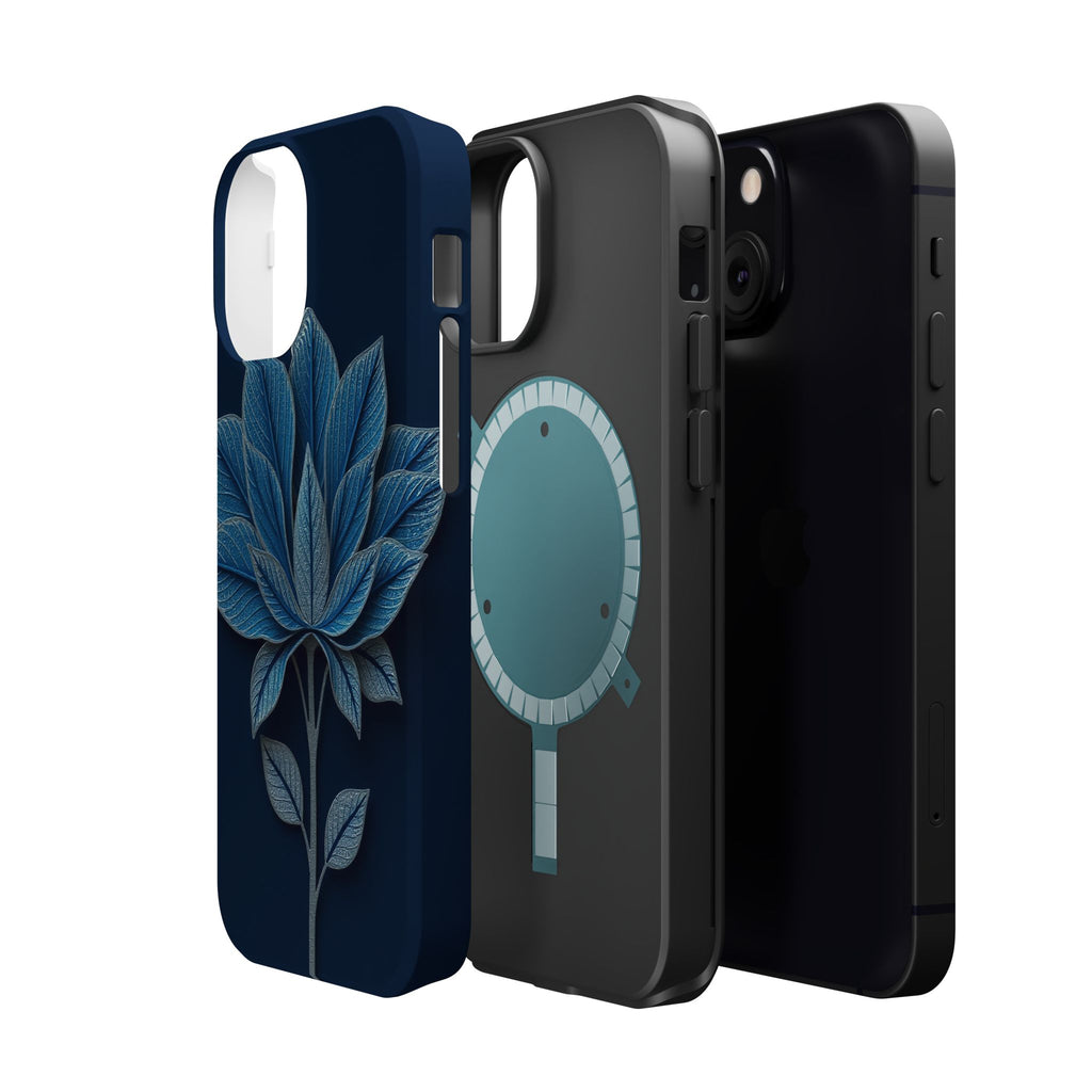 iPhone Night Bloomer Paper Cut Art Bold Modern Everyday Snap Case · iPhone Case