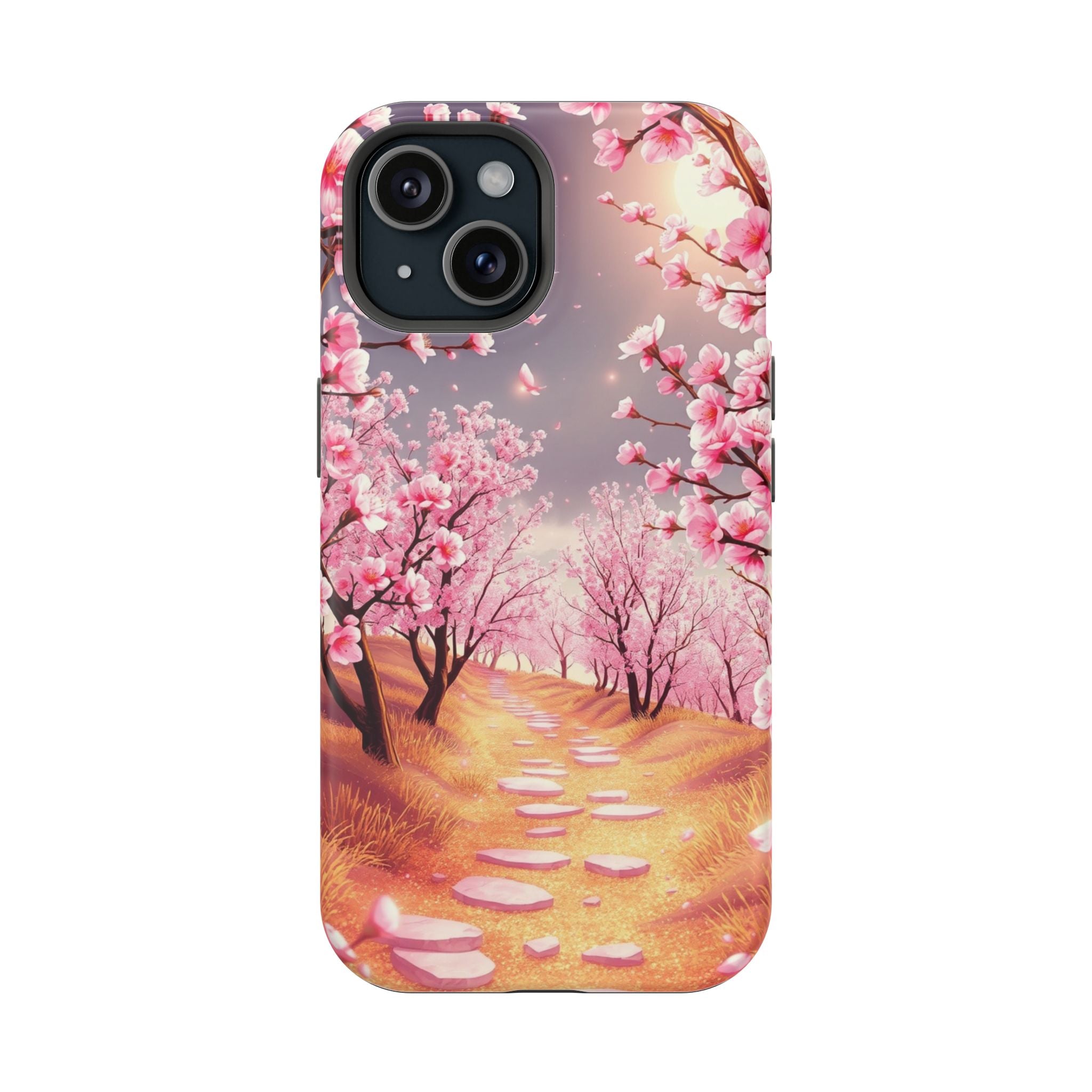 iPhone Dreamy Blossom Trail Design 14 Slim Everyday Designer Case · iPhone Case
