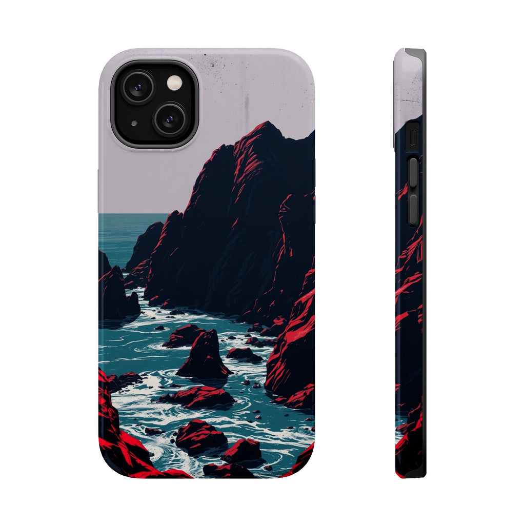 iPhone Vibrant Rocky Coastline Design Slim Everyday iPhone 15 Designer · iPhone