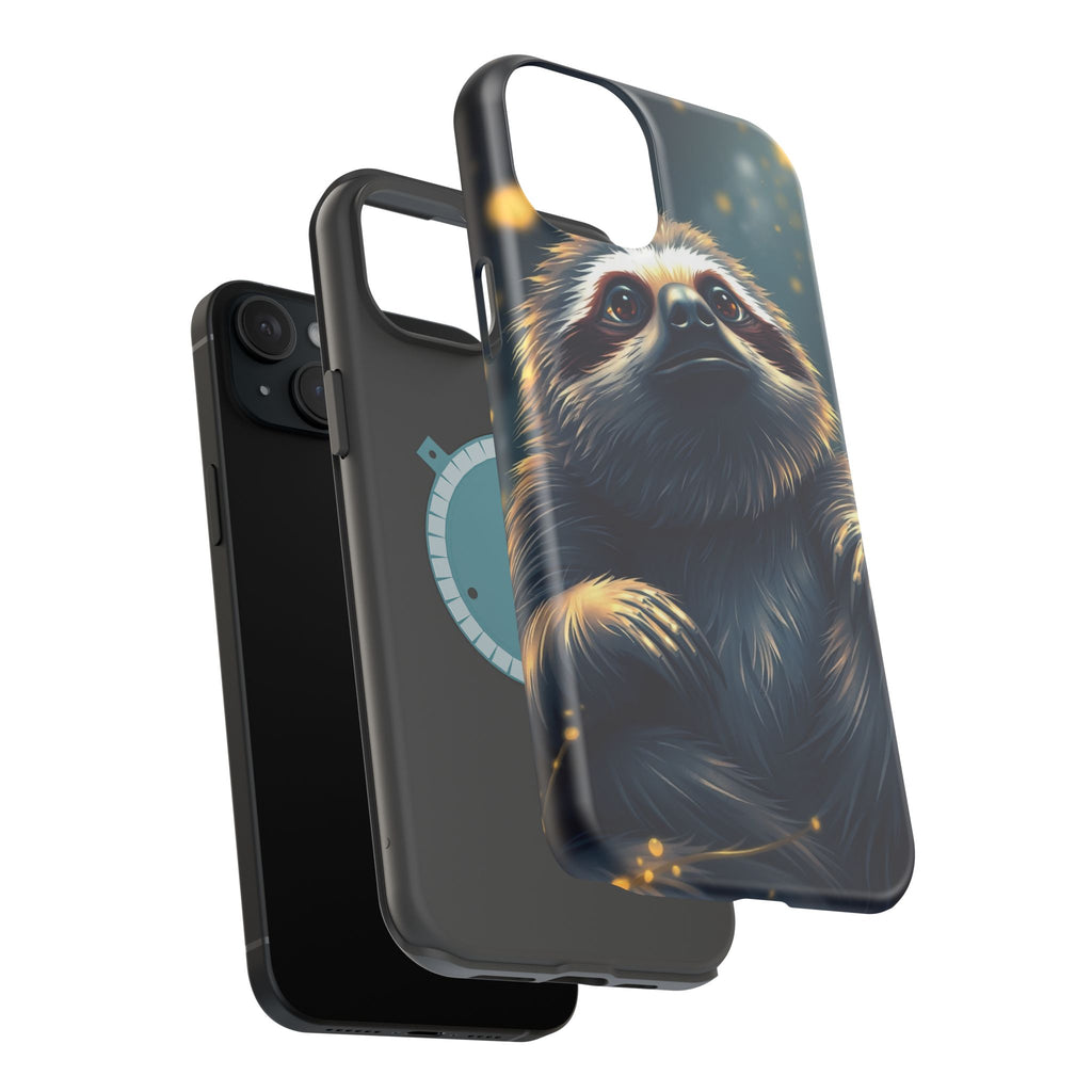 iPhone Vibrant Cozy Sloth Mode Design Slim Everyday Designer Case · iPhone Case