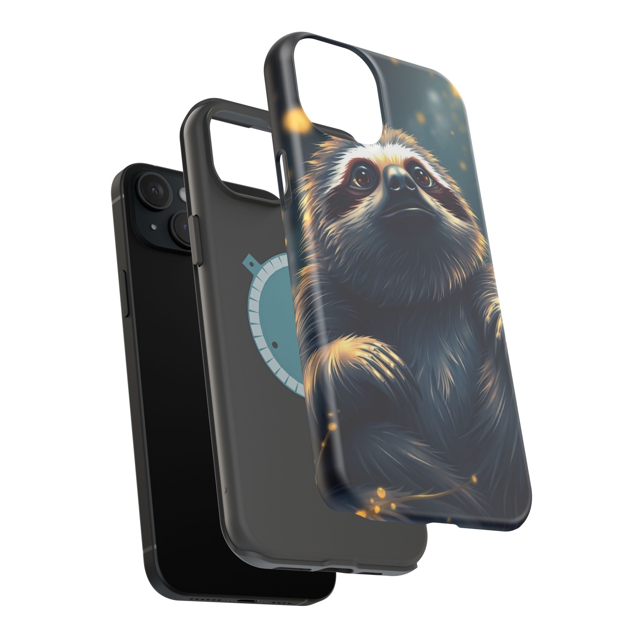 iPhone Vibrant Cozy Sloth Mode Design Slim Everyday Designer Case · iPhone Case
