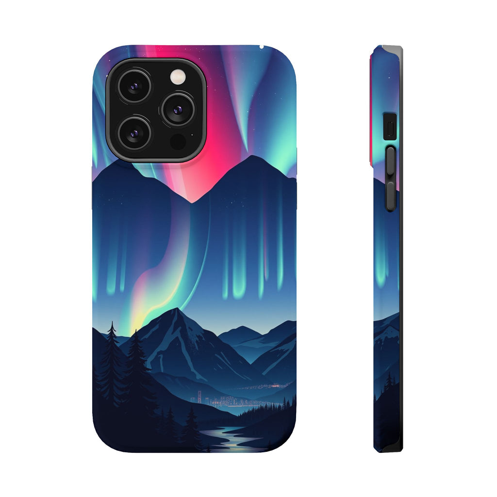 iPhone Dreamy Northern Lights Design Slim Everyday Designer Case · iPhone Case