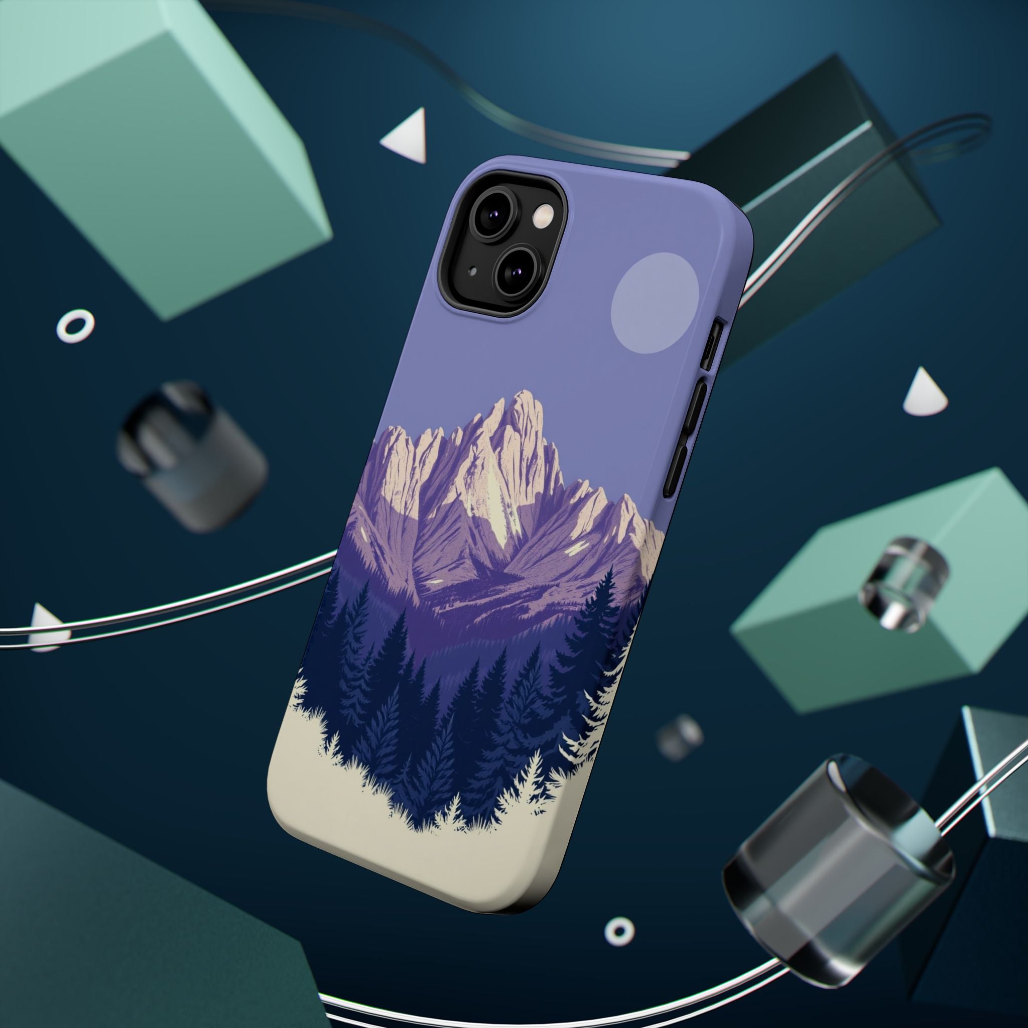 iPhone Pine Ridge Serene Design Slim Everyday Designer Case · iPhone Case